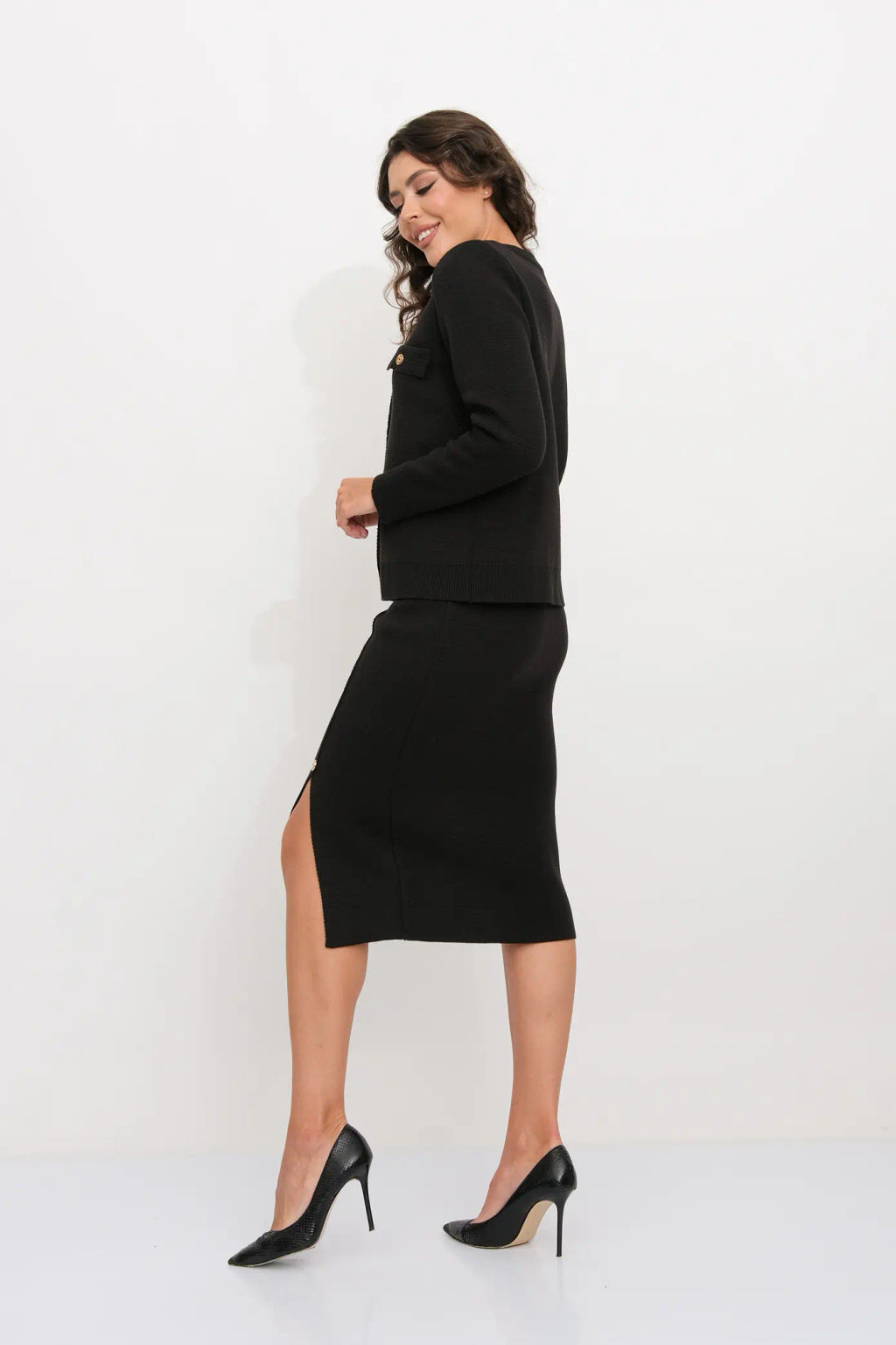 ЗЛАТА Костюм М 3298/черный