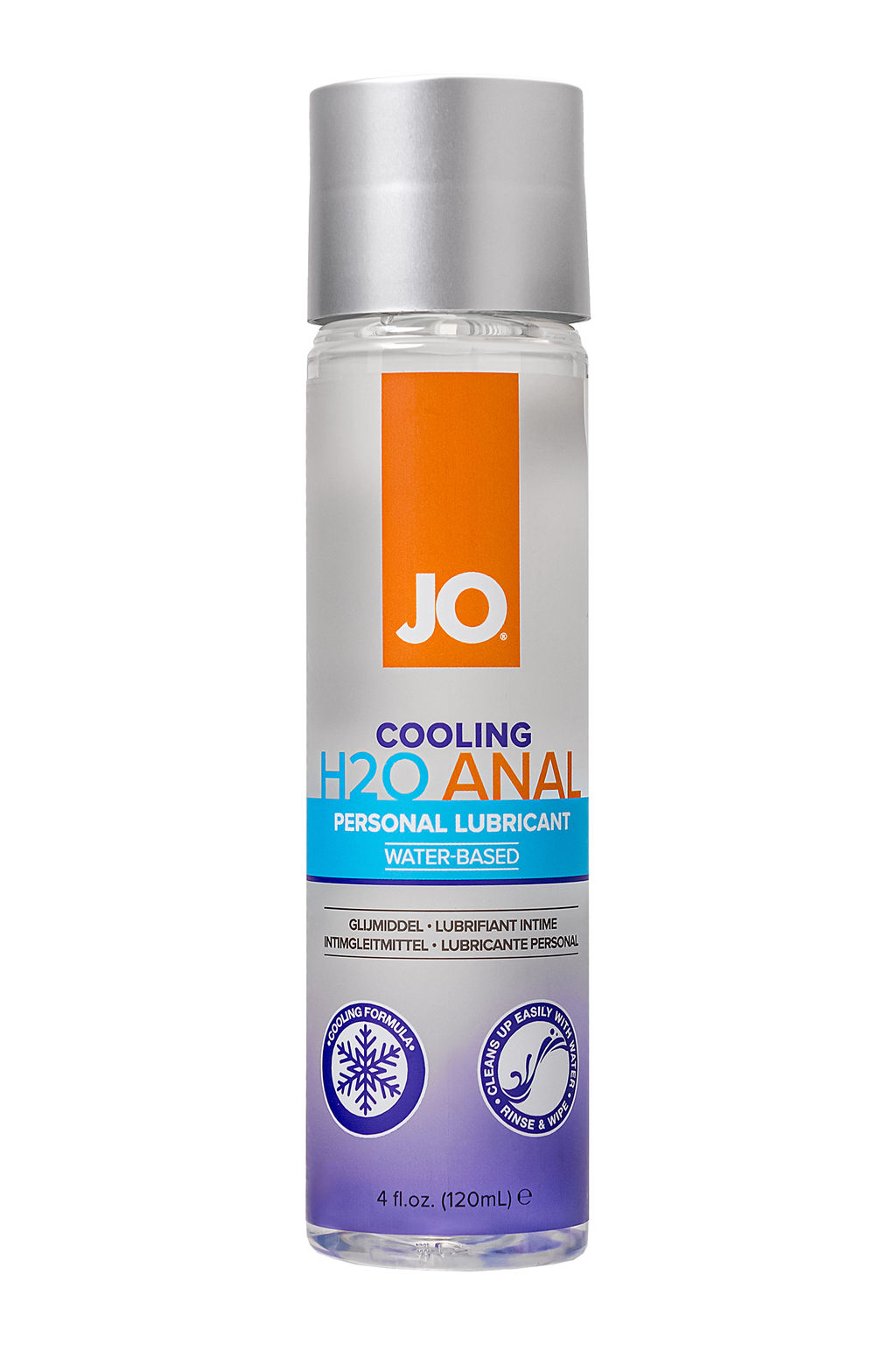 Анальный лубрикант на водной основе JO Anal H2O COOLING, охлаждающий, 120 мл
