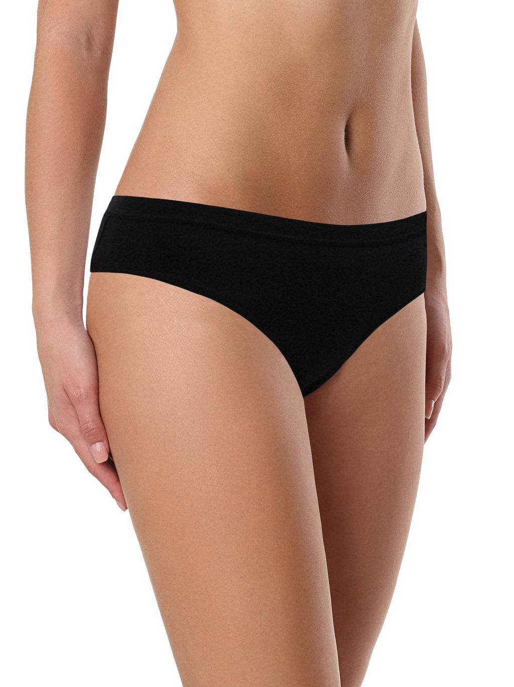 DEA MIA ТРУСЫ ЖЕНСКИЕ 5103 BRAZILIAN (однотон) ЧЕРНЫЙ