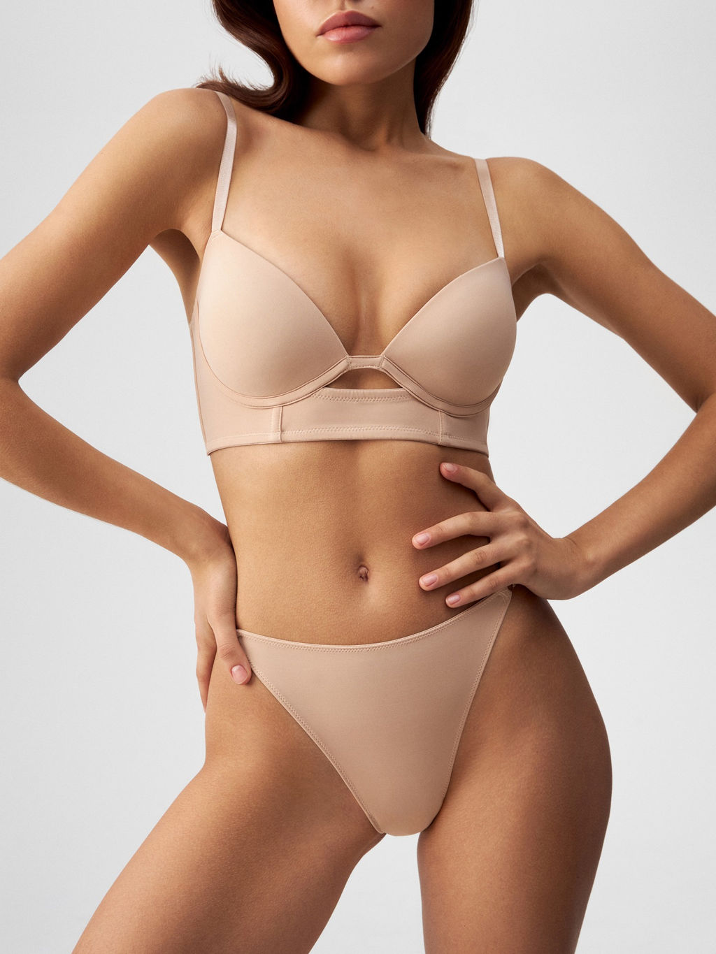 Бюстгальтер T-Shirt Demi жен. York бежевый - Concept club фото 3