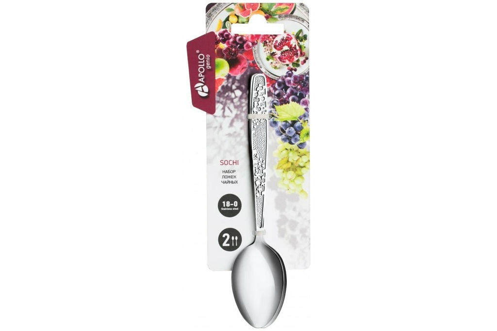 Набор ложек чайных APOLLO genio Sochi 2 пр.