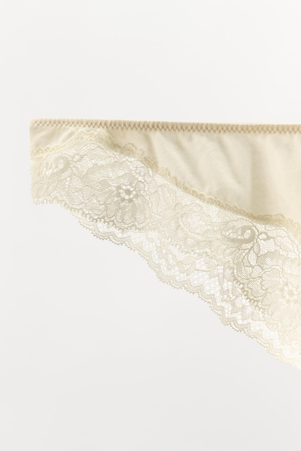 COTTON LACE BRIEFS - Zara фото 5