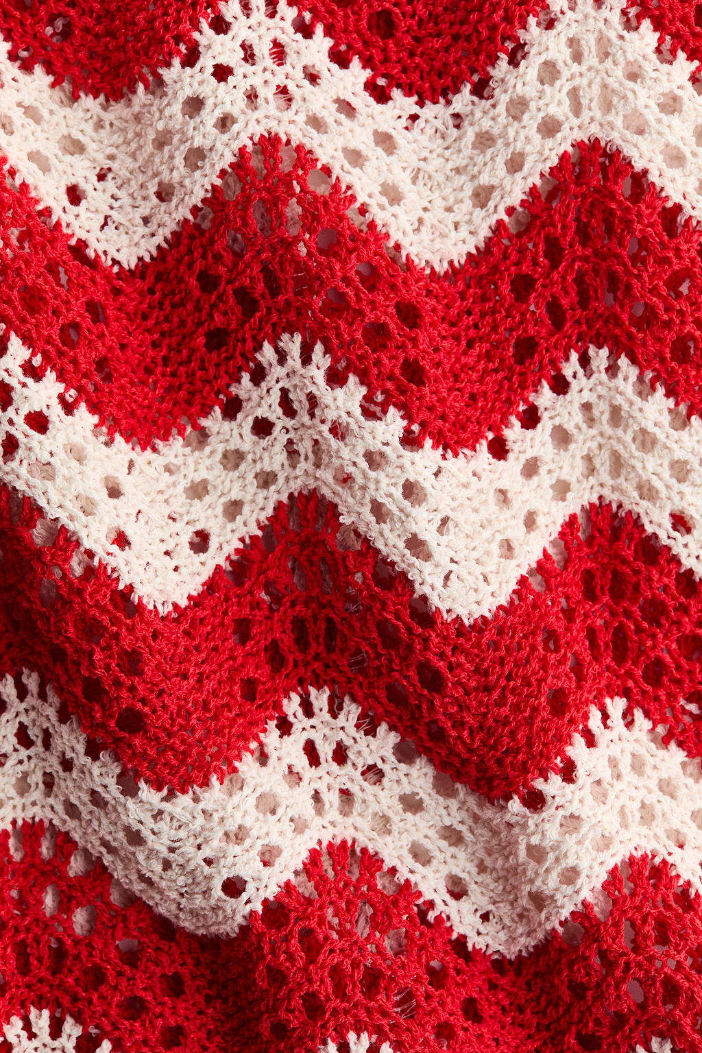 Top en punto jacquard efecto crochet - H&m фото 4