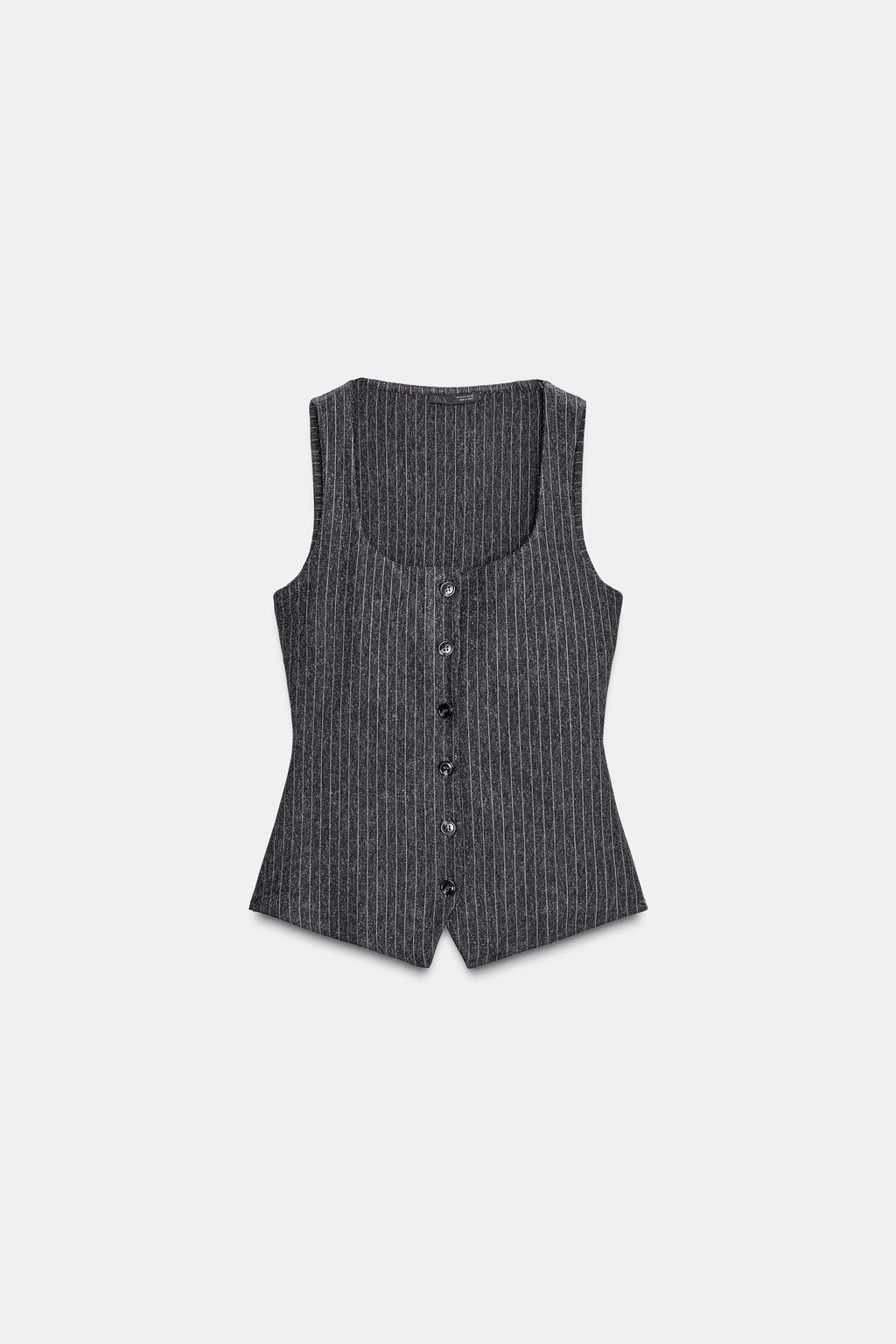 PINSTRIPE WAISTCOAT TOP - Zara фото 5