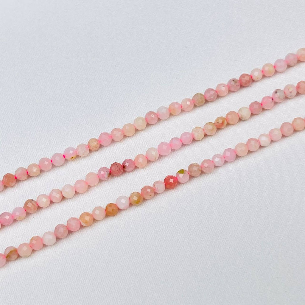Бусины для украшений из розового Опала