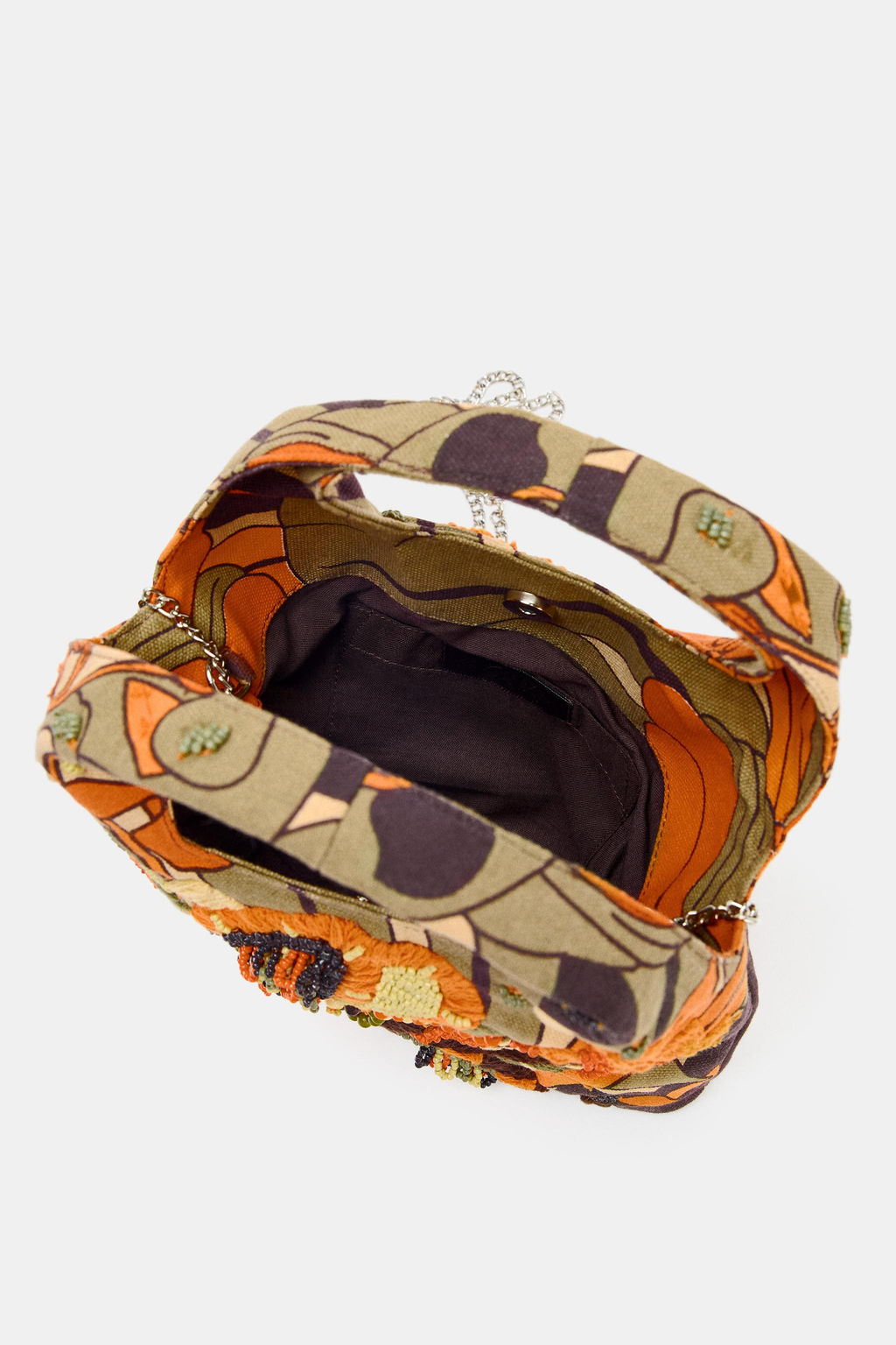 MULTICOLOURED BEADED BAG - Zara фото 11