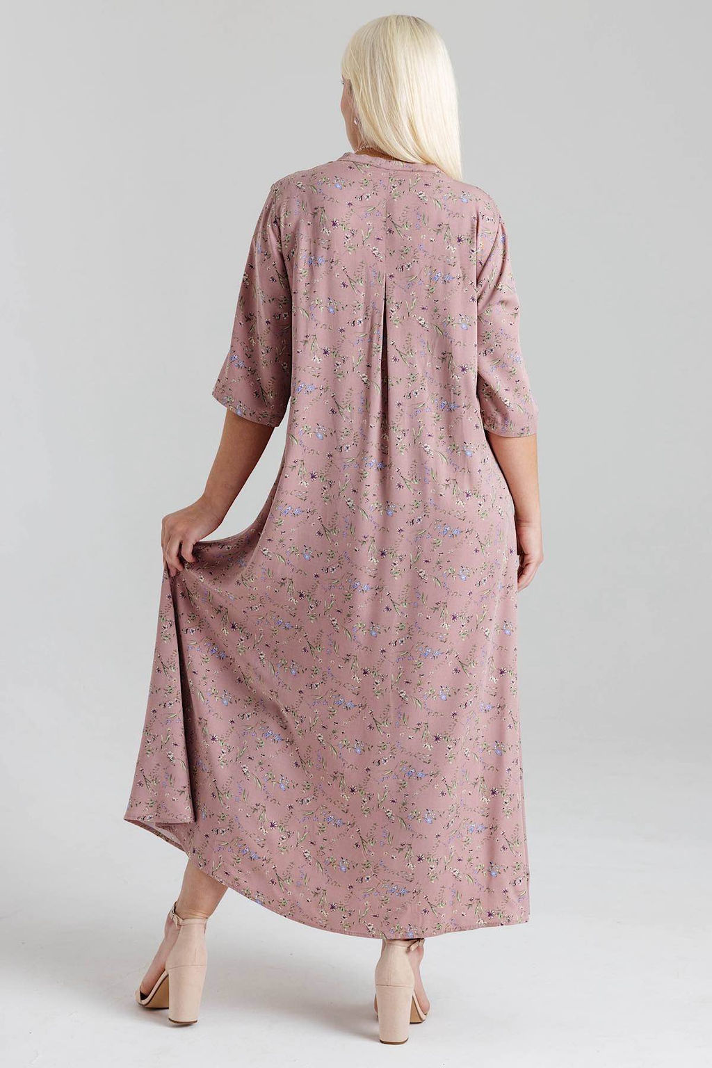 Платье штапель 6143/07/Брусничный - Rise фото 3