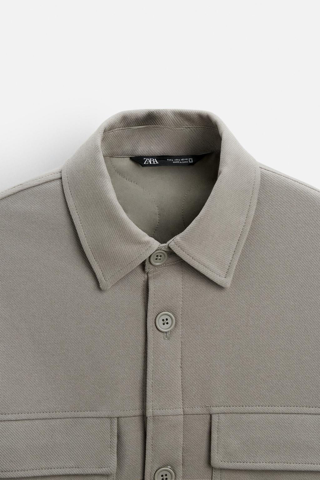 COMFORT PADDED OVERSHIRT - Zara фото 26