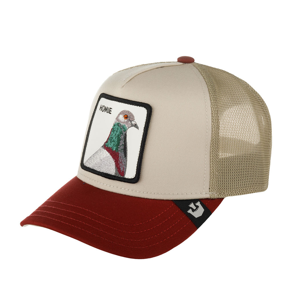 Бейсболка GOORIN BROTHERS арт. 101-1341 (бордовый / бежевый)