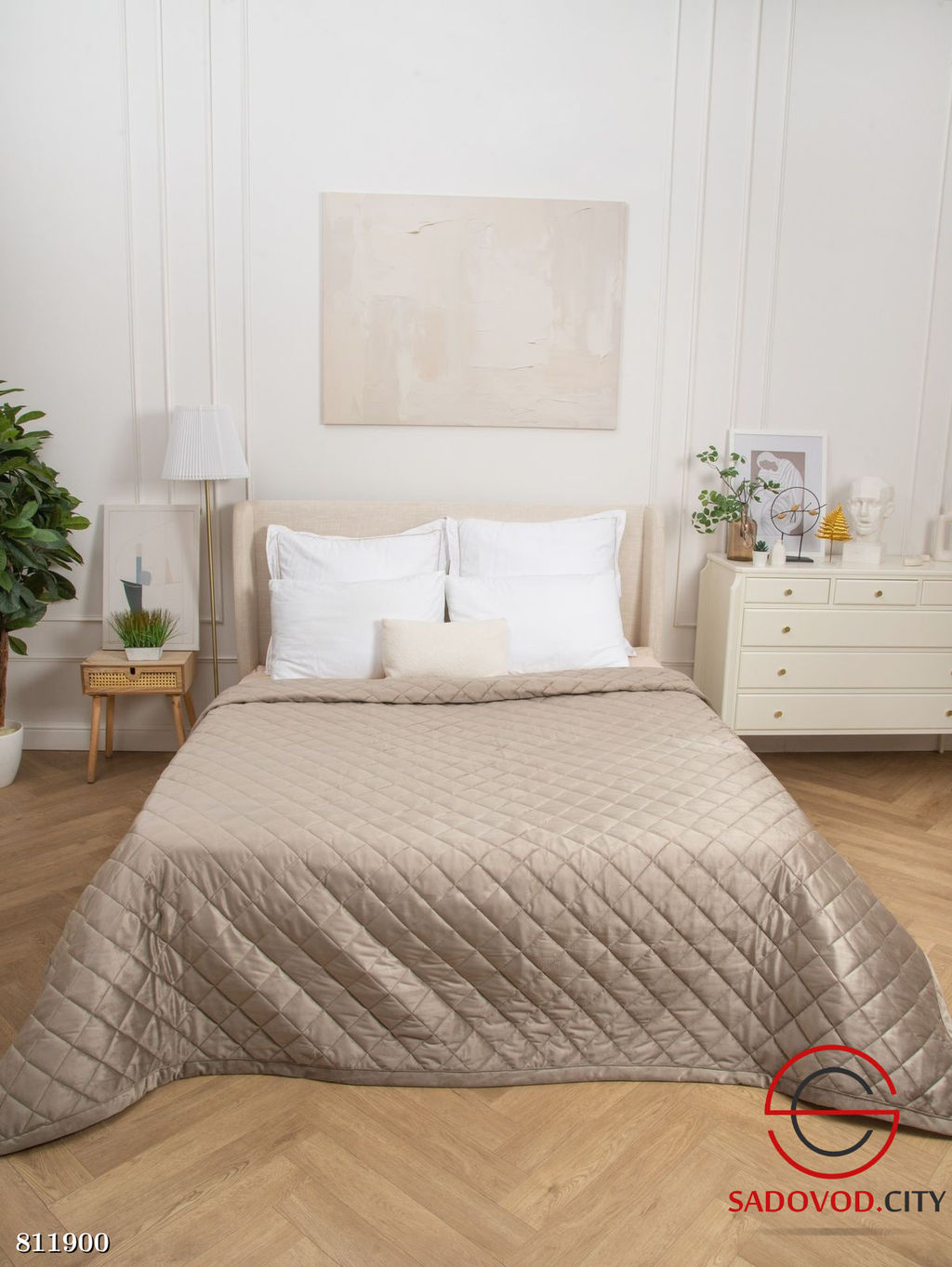 Покрывало бархатное велюровое