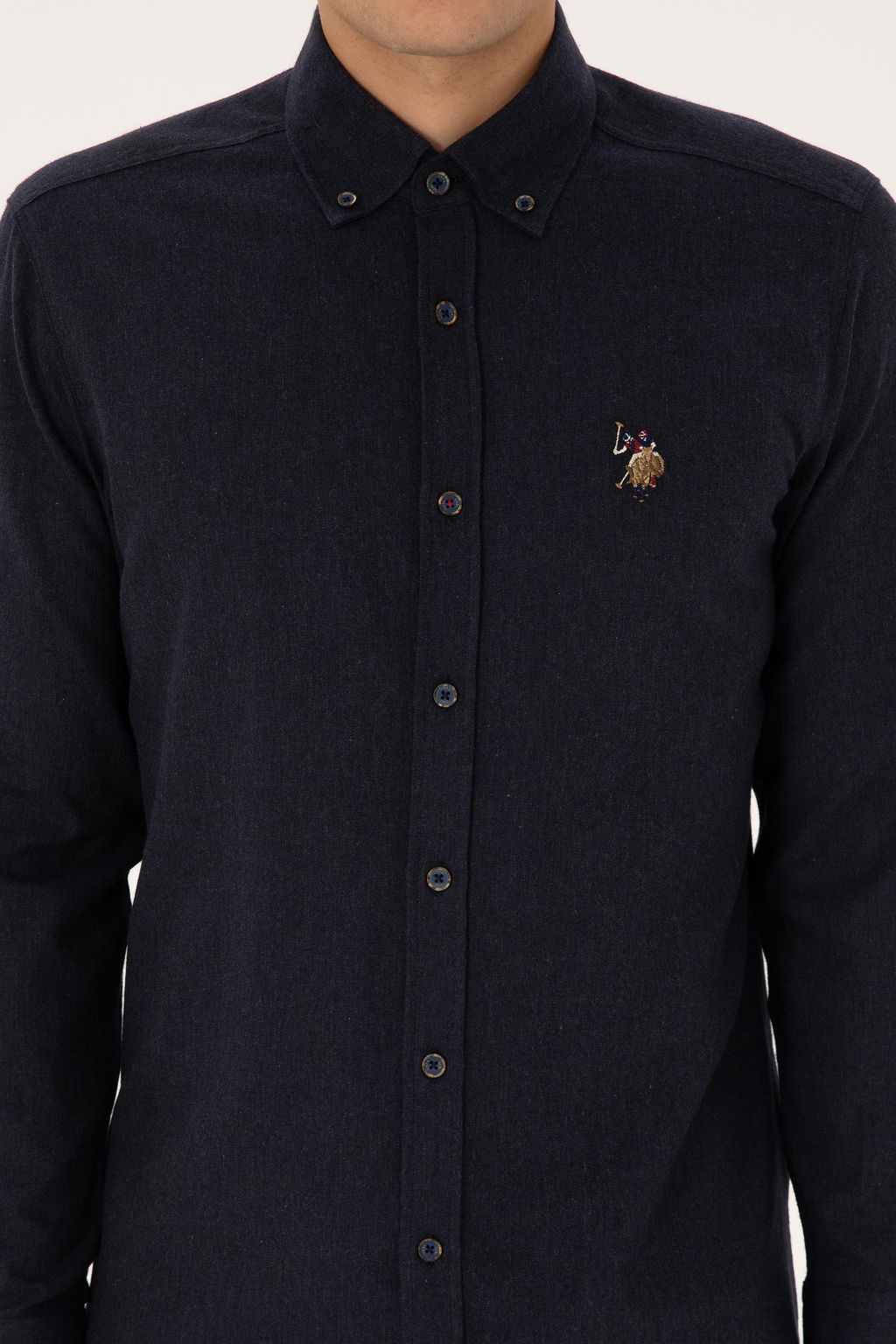 Erkek Lacivert Uzun Kollu Basic G_mlek - U.s. polo assn фото 6