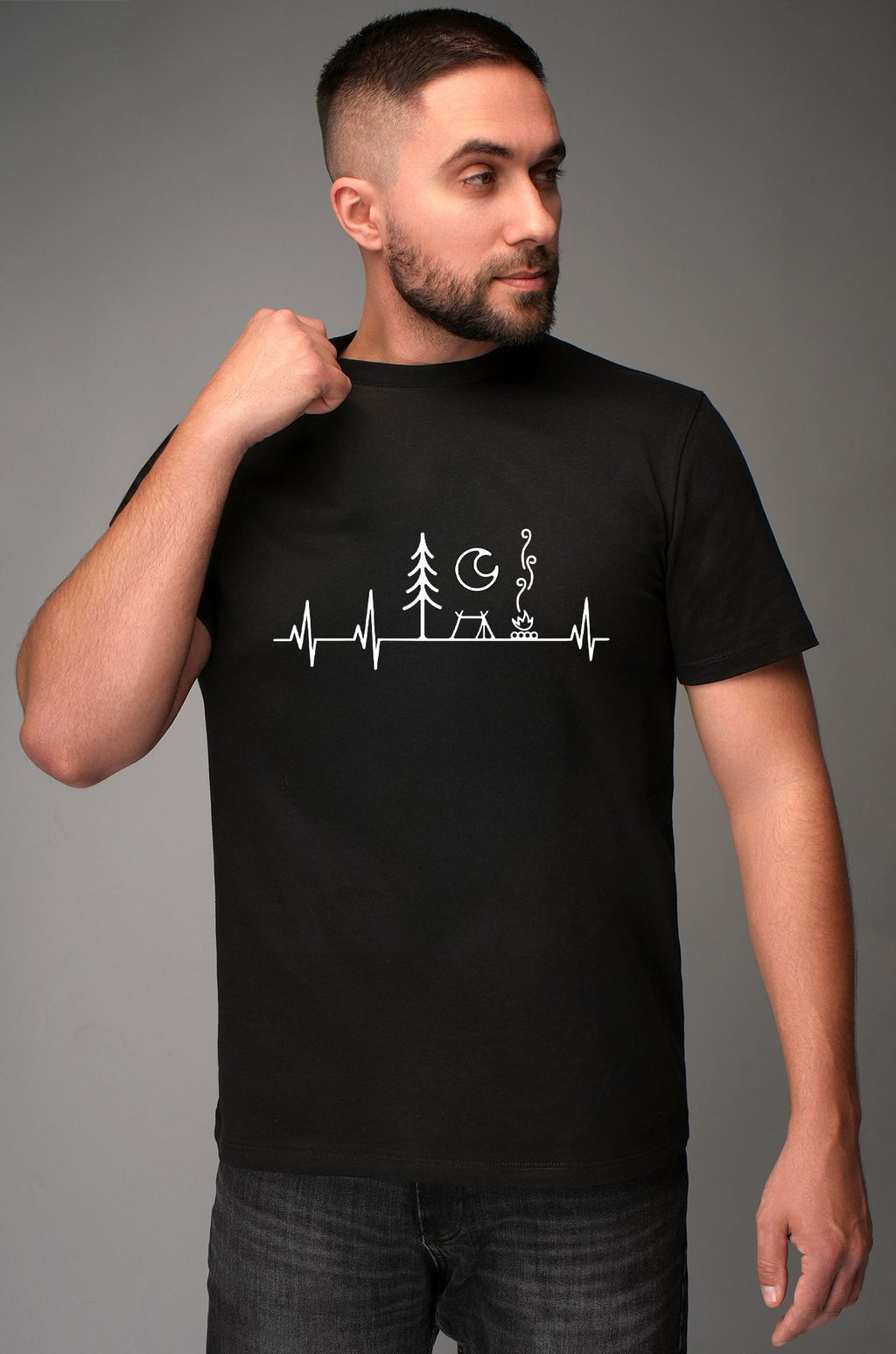 Мужская футболка Happyfox - Happy fox фото 3