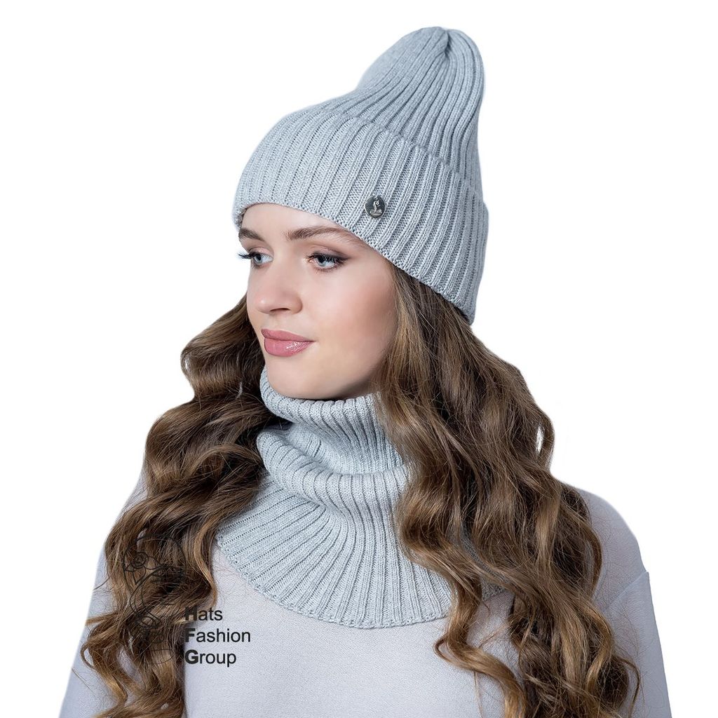 БРУНИЛДА к-т шапка, снуд женские - Landre фото 2