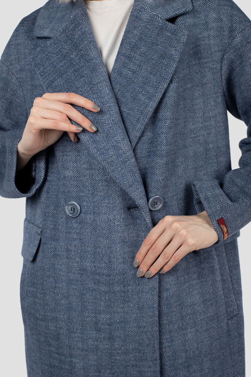 01-11415 Пальто женское демисезонное - El podio фото 8