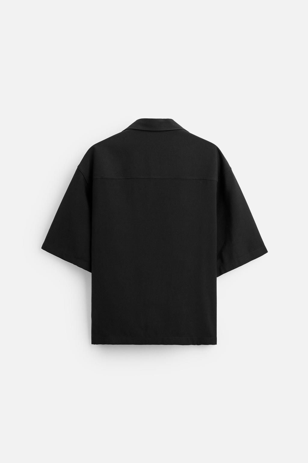 CROCHET POCKET SHIRT - Zara фото 7