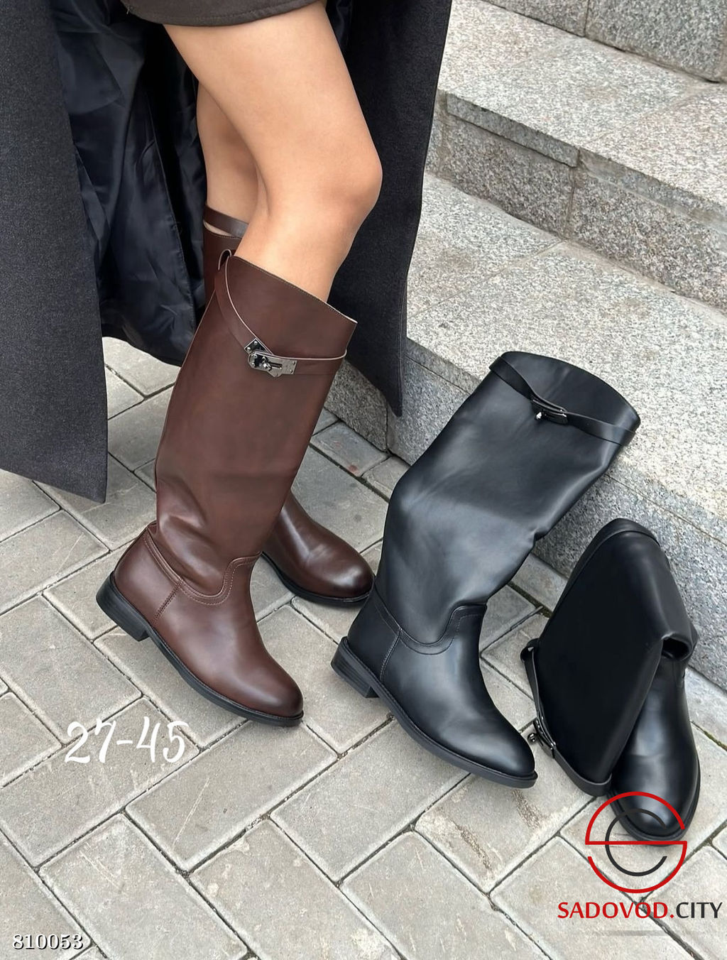 Сапоги женские высокие еврозима - Bruno фото 3