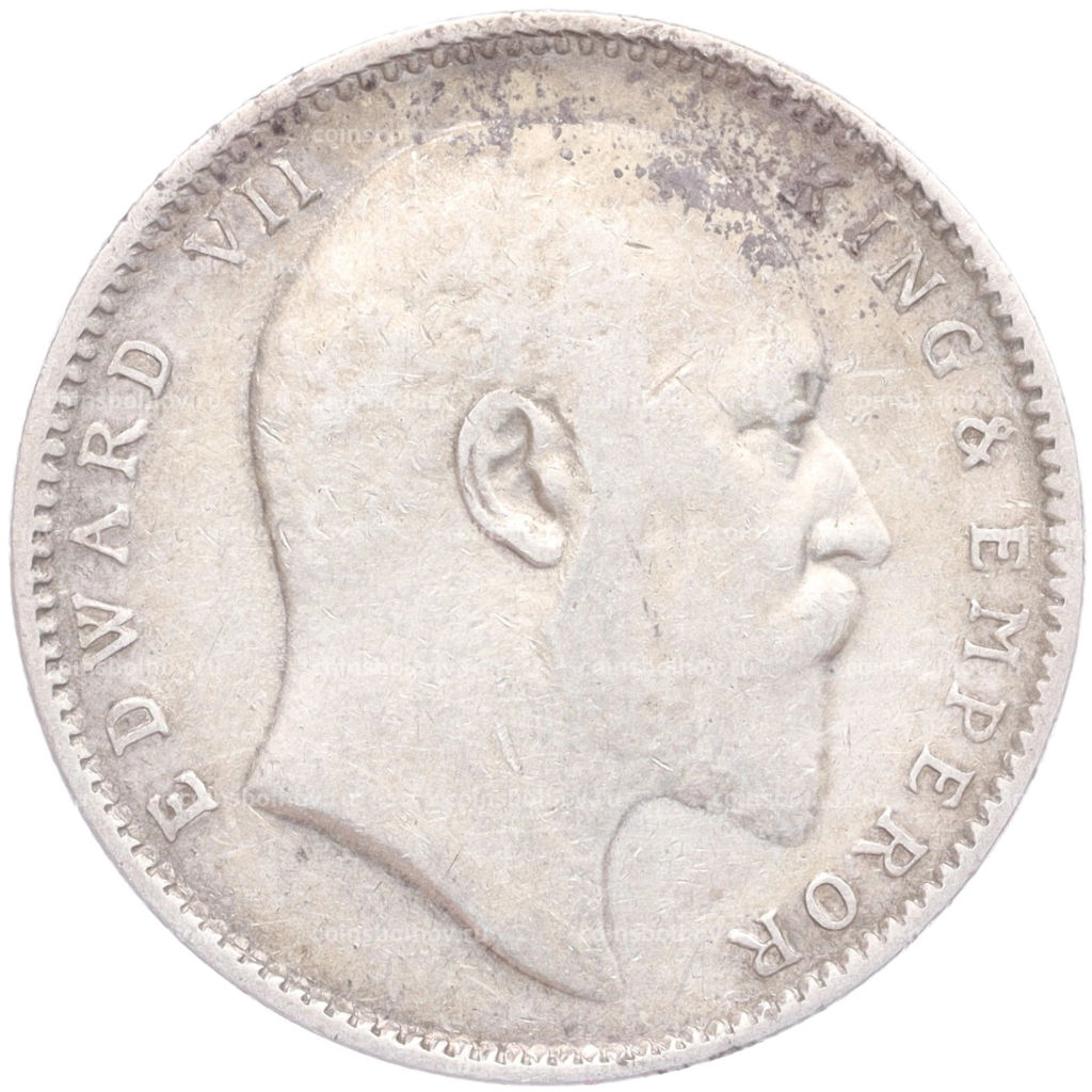 Монета 1 рупия 1906 года В Британская Индия