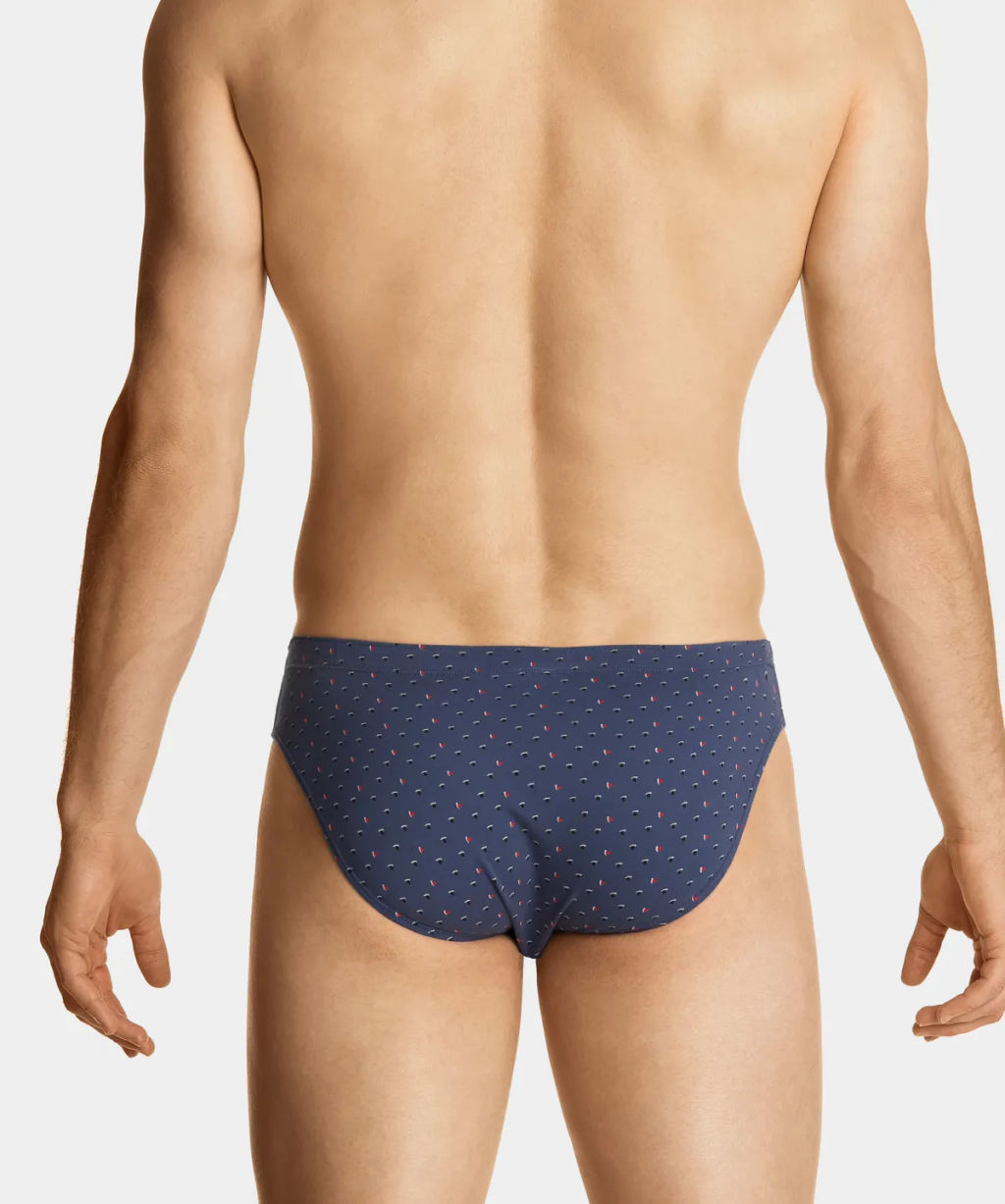 3MP-100 Трусы классика Small moons - набор 3 шт. темно-синий + красный + темно-голубой - Atlantic фото 39