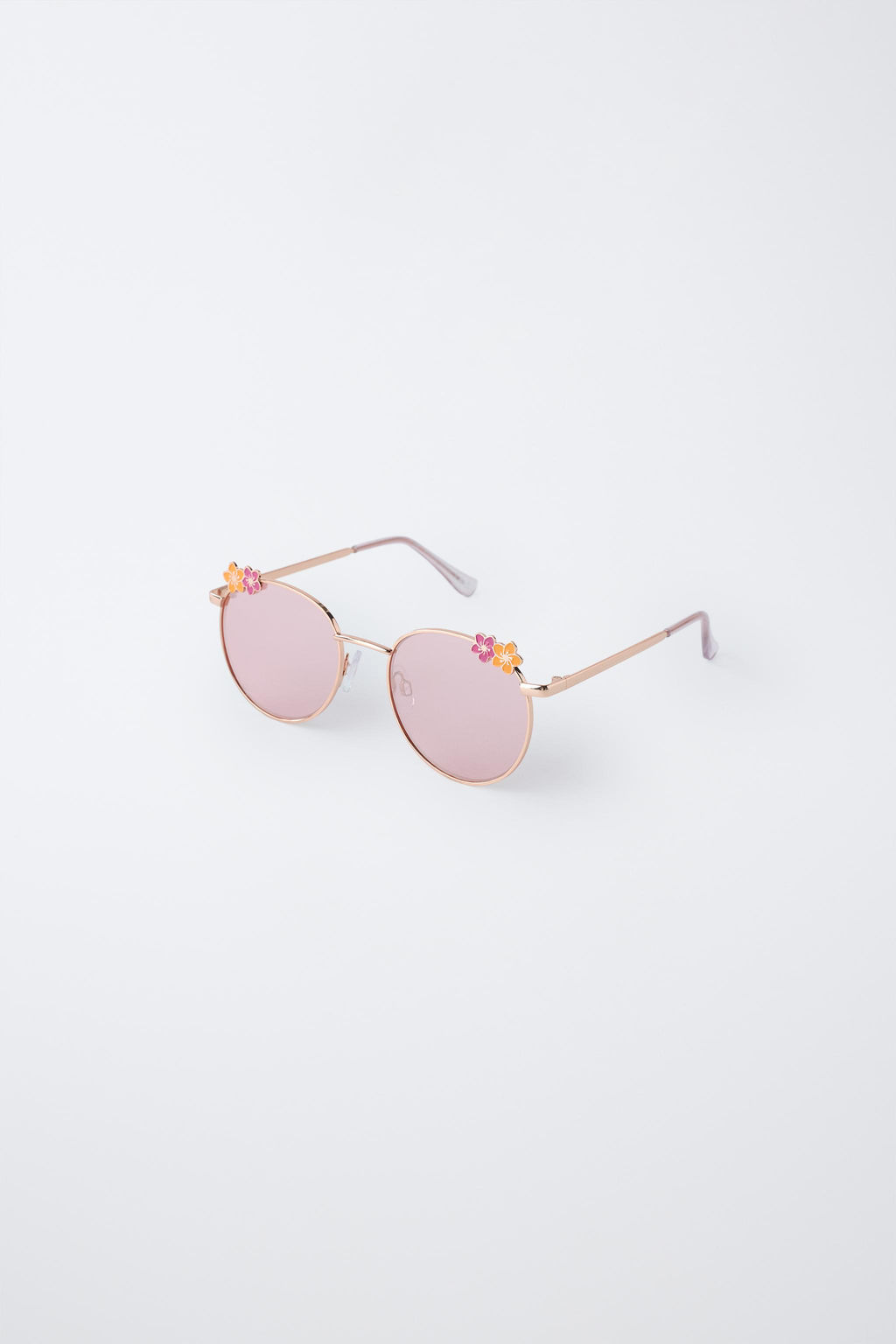GAFAS DE SOL MET?LICAS HIBISCUS / oro rosa - Zara фото 2
