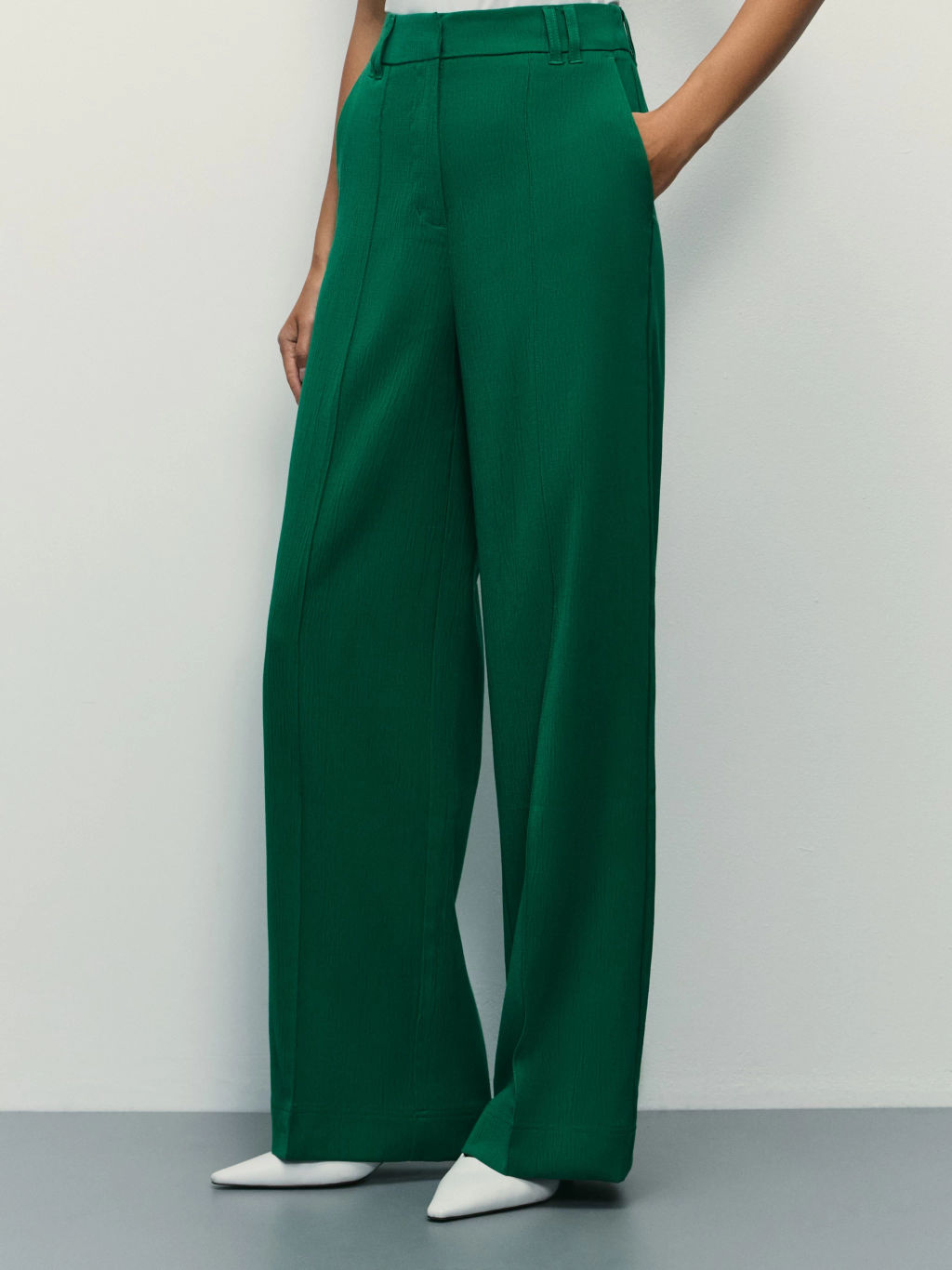 Прямые брюки из вискозы / Zarina  фото 2