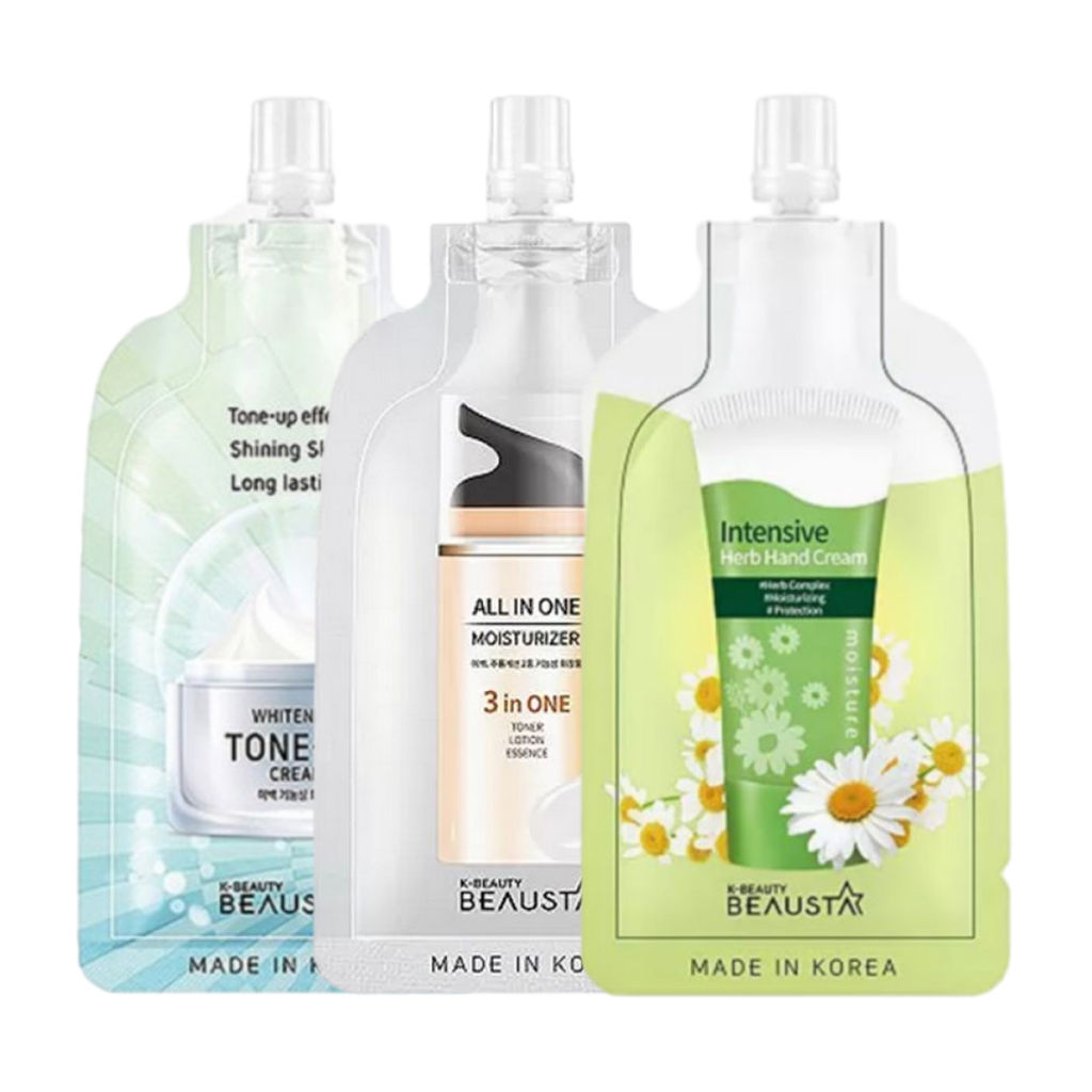 Beausta Набор для ежедневного ухода за кожей лица и рук, 3 шт.  фото 5