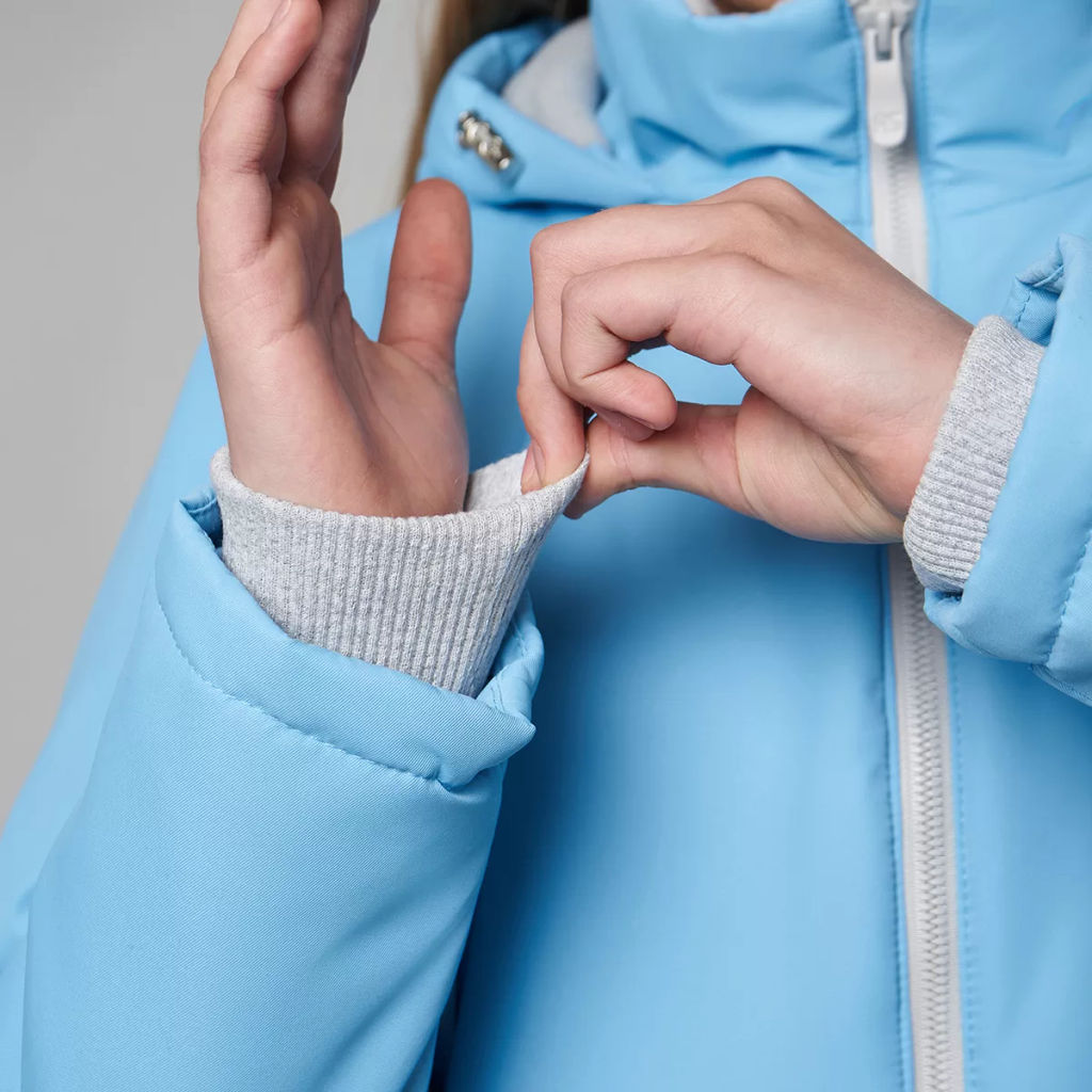 RODOS Куртка для девочки осень/весна М-301 Бирюза  фото 99