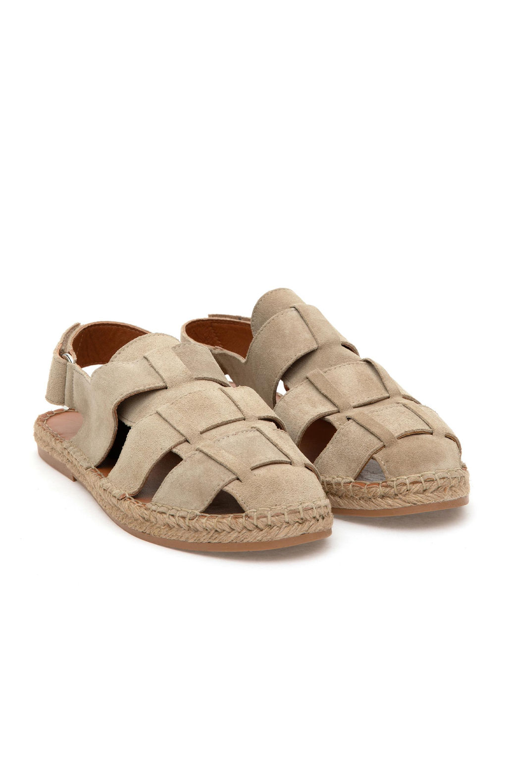 Erkek Bej Sandalet Sepette S_rpriz _ndirim