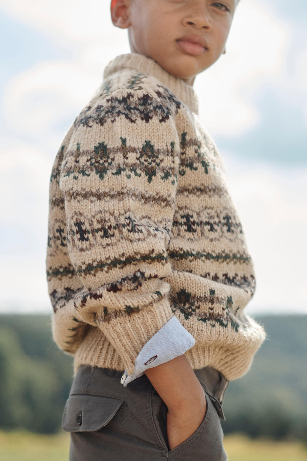 LIMITED EDITION PATTERNED KNIT JUMPER - Zara фото 2