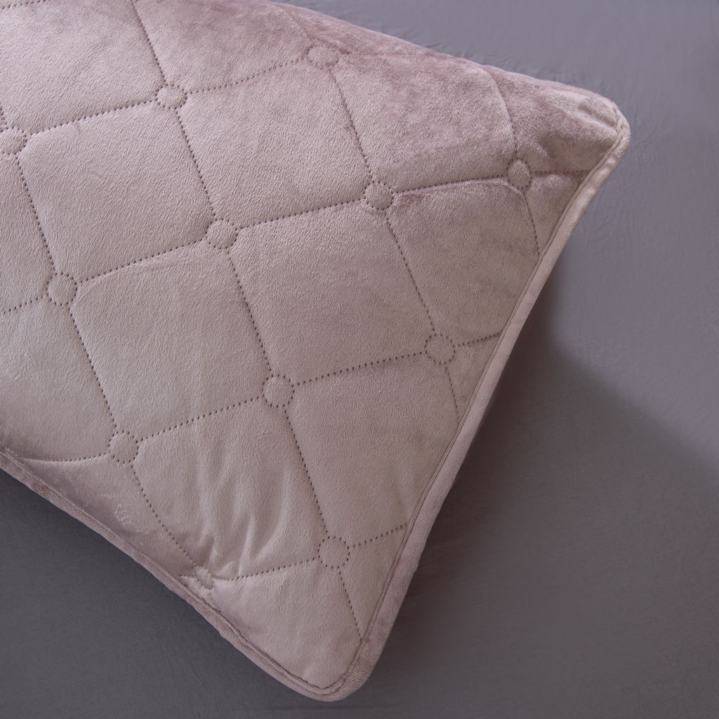 Велюровое покрывало ромб OVF032 240*260 50-70 2 шт - Ситрейд фото 9