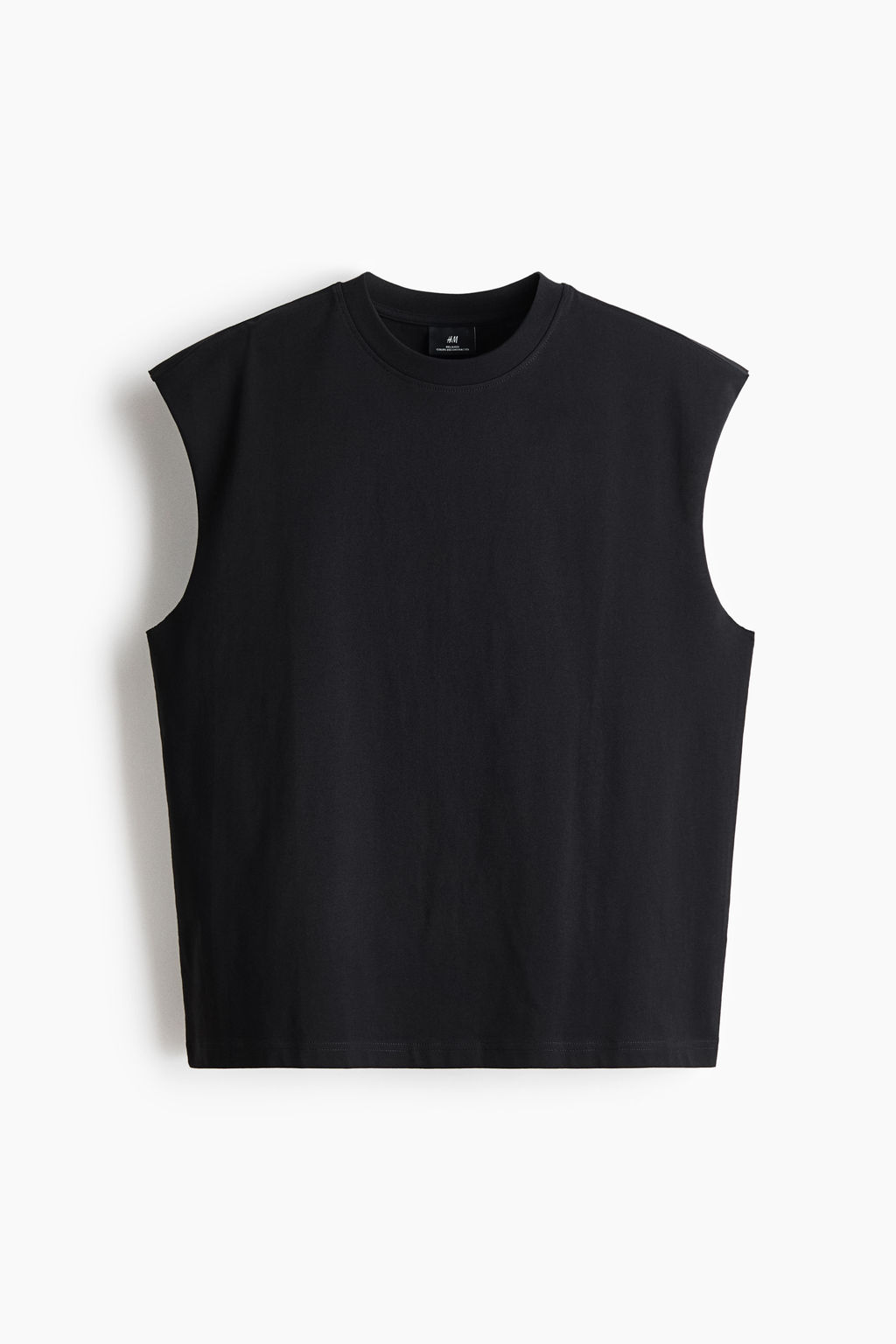 Camiseta sin mangas en algod?n Relaxed Fit - H&m фото 5
