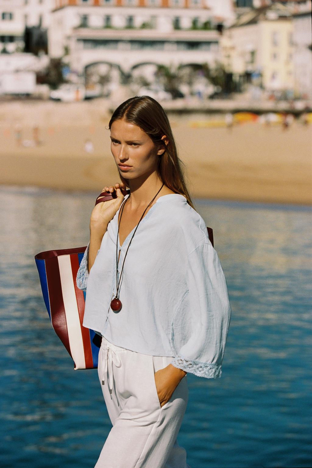 LACE SHORT SHIRT - Zara фото 4