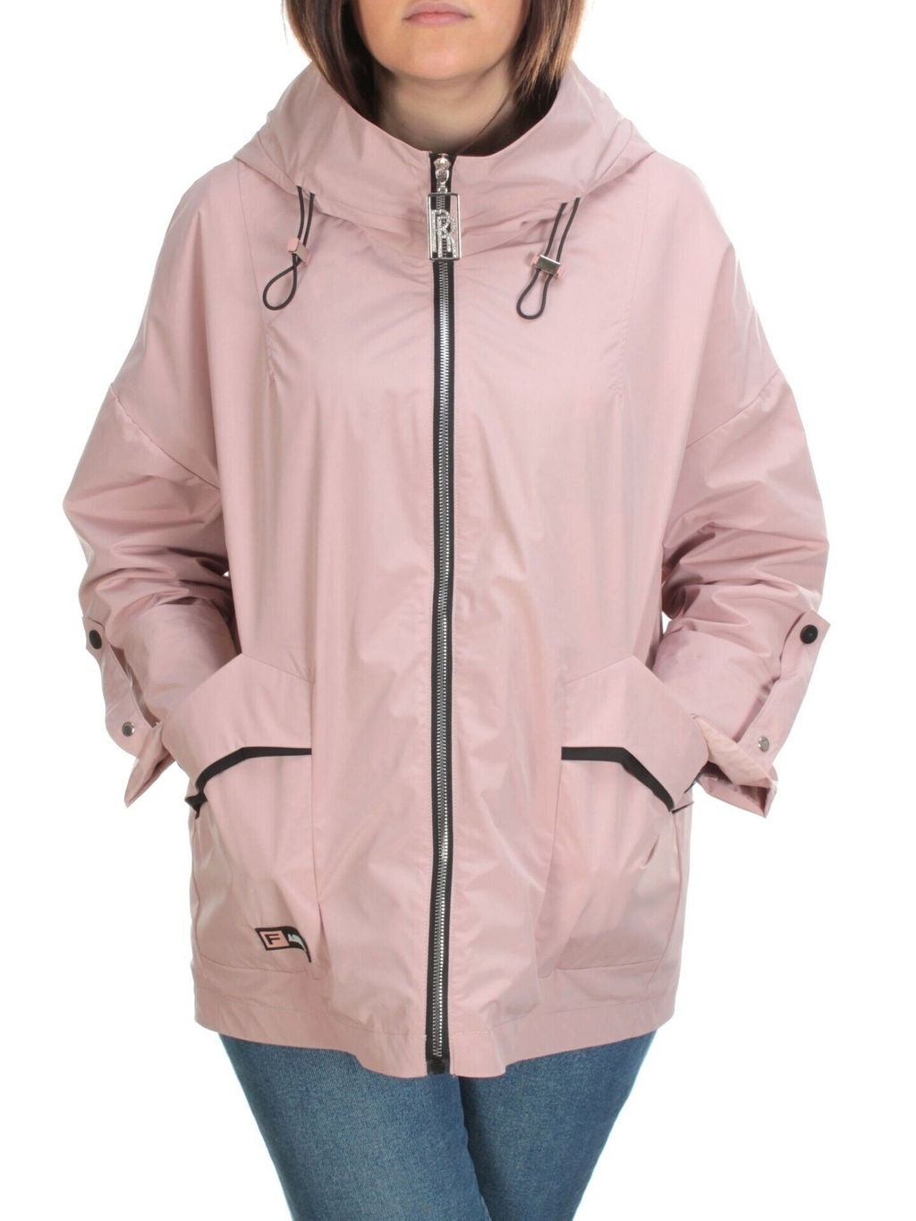 F2101 PINK Ветровка женская MARIA - Фабричный китай фото 2