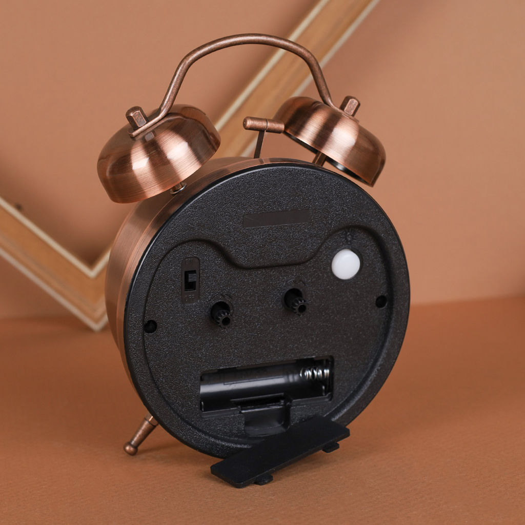 Будильник 12 см / 6040 /уп 50/ подсветка экрана