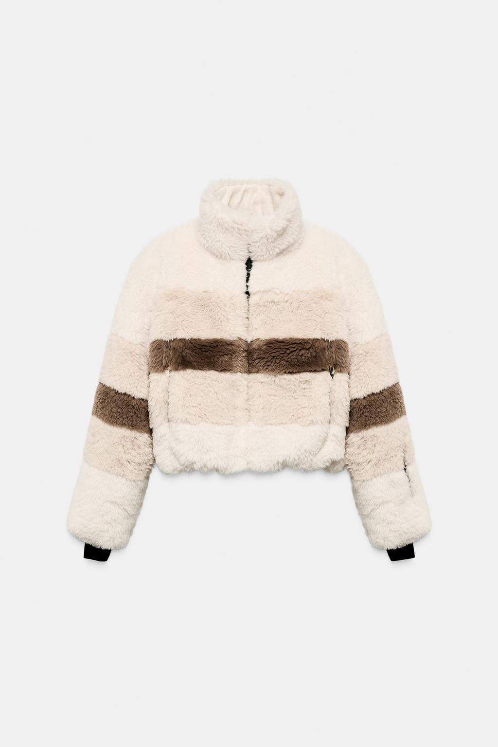 FAUX SHEARLING JACKET HEIQ XREFLEX RECCO® TECHNOLOGY SKI COLLECTION, CHARACTERISTICS - Zara фото 6