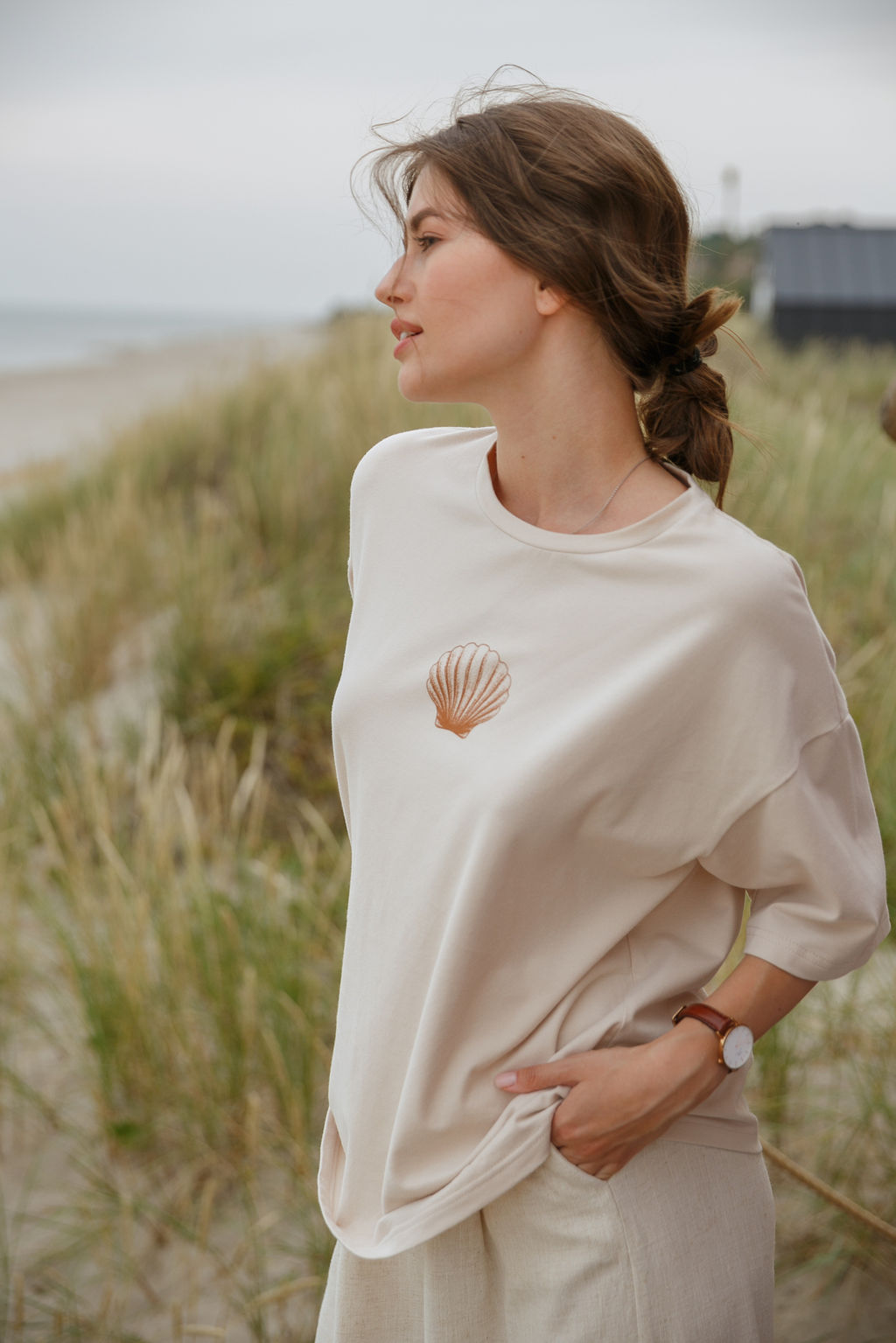 Футболка женская Sand - Captain's mate фото 14