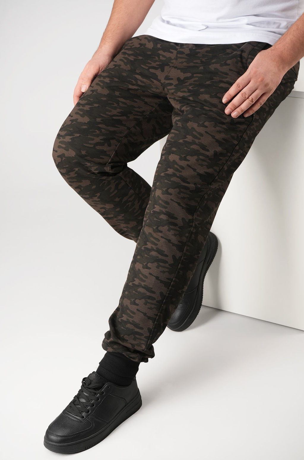 Мужские брюки из футера двухнитки Happyfox