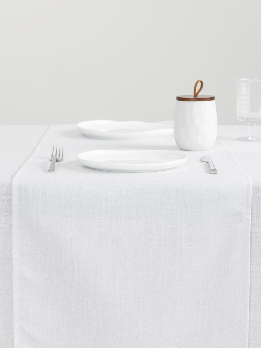 Дорожка настольная, 40х160 см, полиэстер, бело-серебристая, Floe - Anna lafarg фото 3