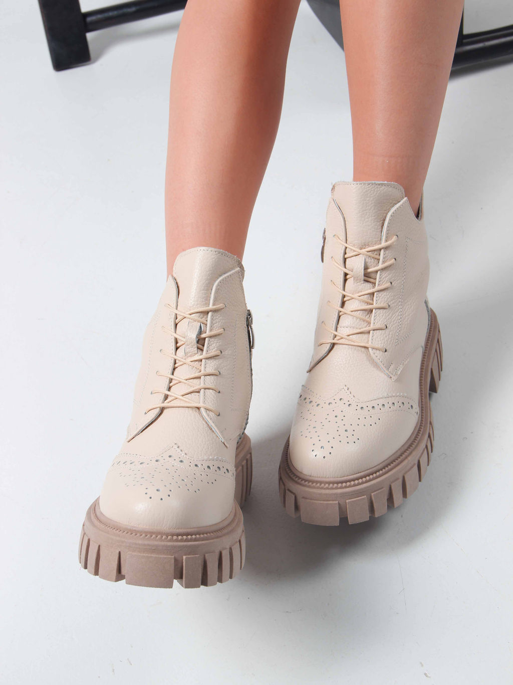 Ботинки EDART 338.21153 be. бежевый макс/шерсть - Ed'art фото 17