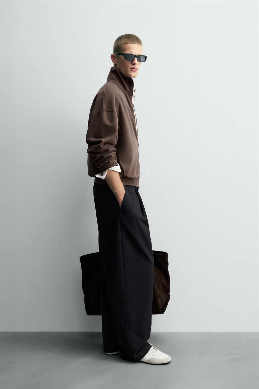 INTERLOCK LABEL JACKET - Zara фото 4