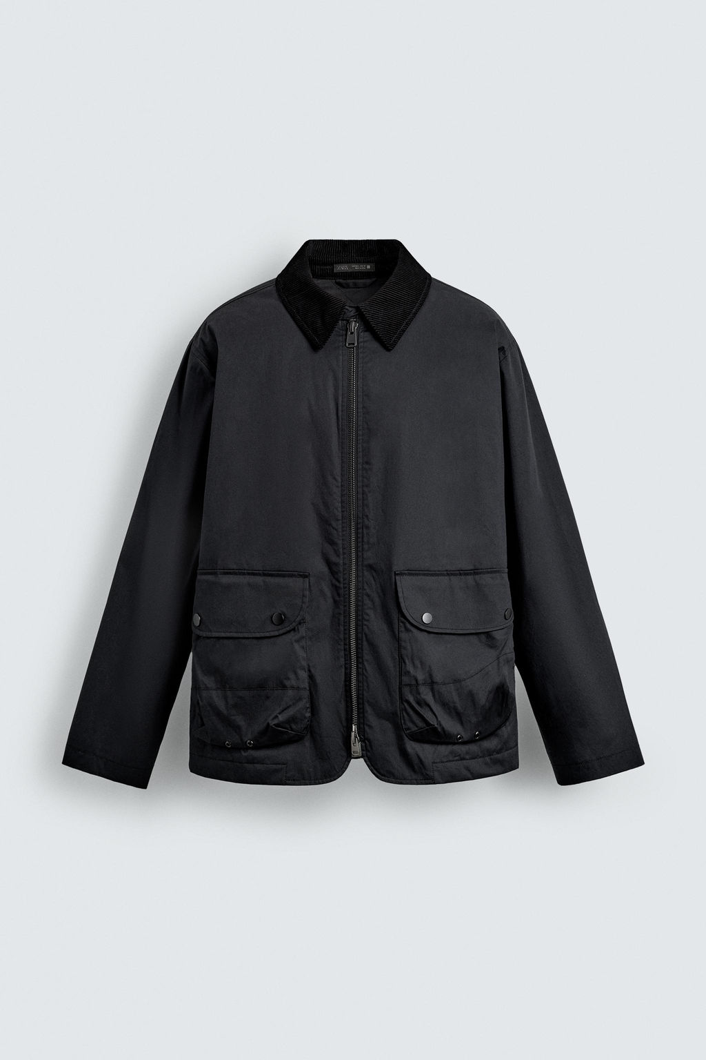 CONTRAST COLLAR PARKA - Zara фото 8