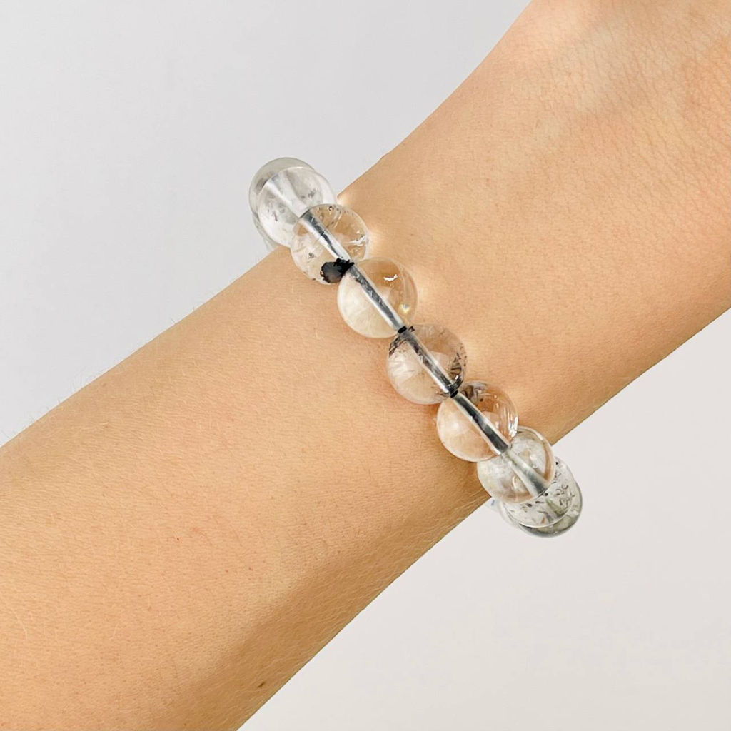 Браслет из Херкимерского кварца 19 см