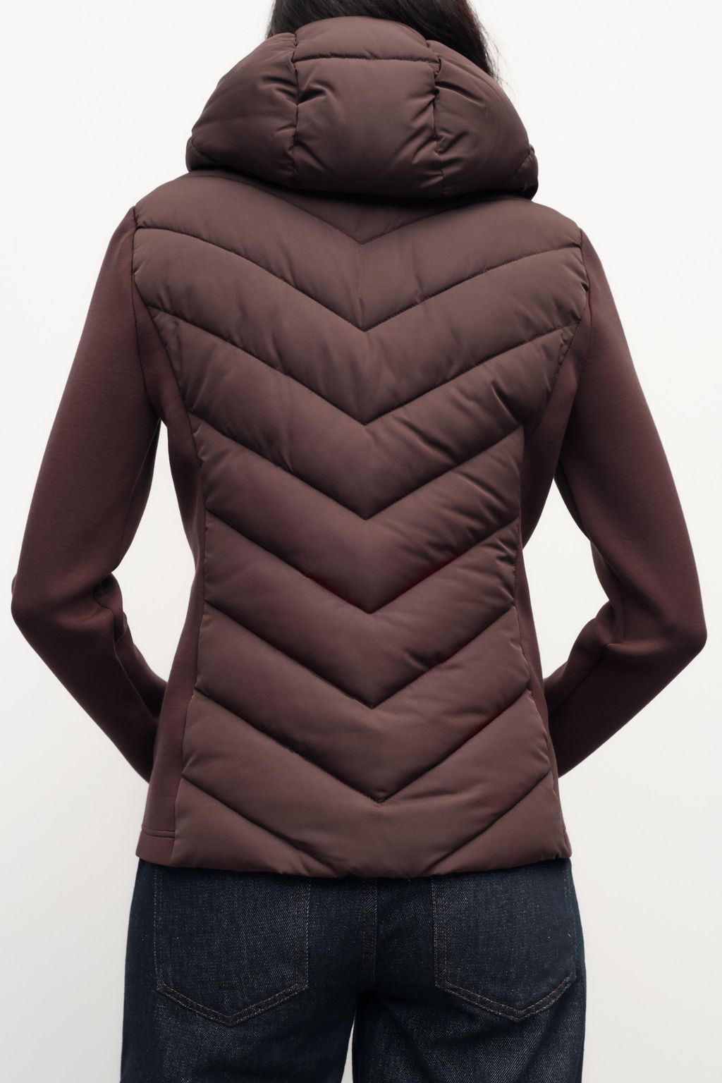 CONTRAST PUFFER JACKET - Zara фото 7