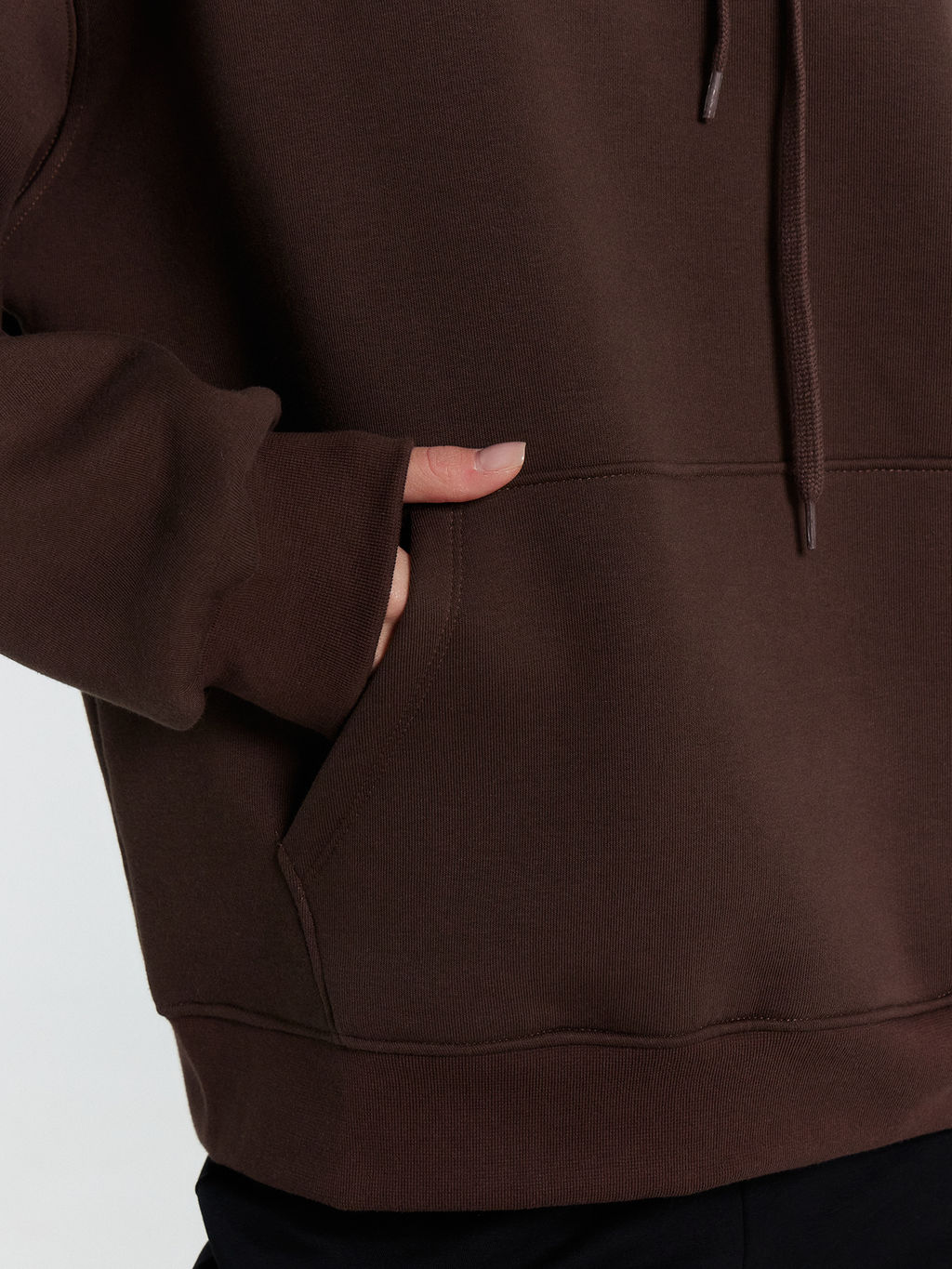 Худи женское коричневое шоколадное мартини 122981 - Mark formelle фото 6