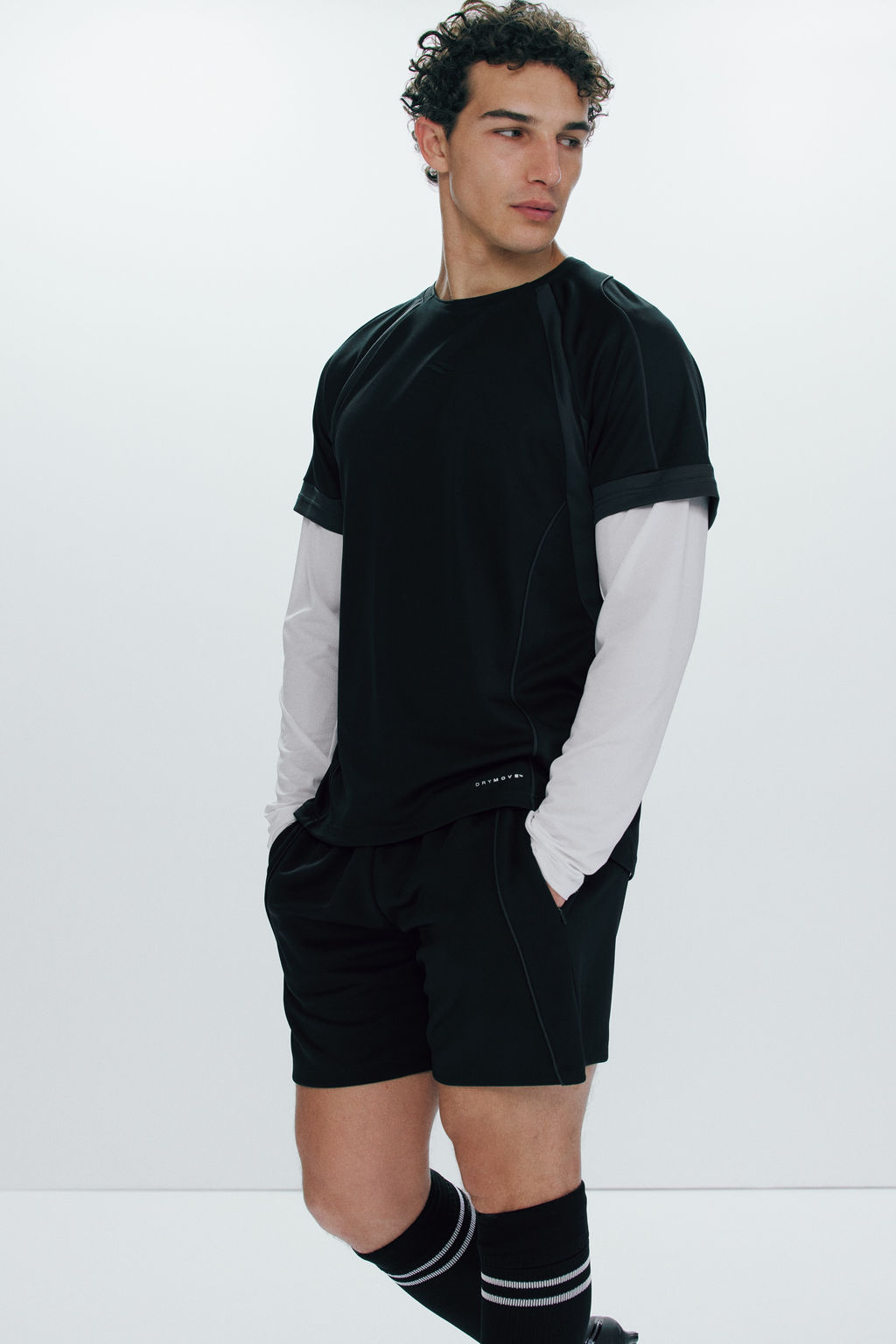 Pantal?n corto de f?tbol con DryMove - H&m фото 7
