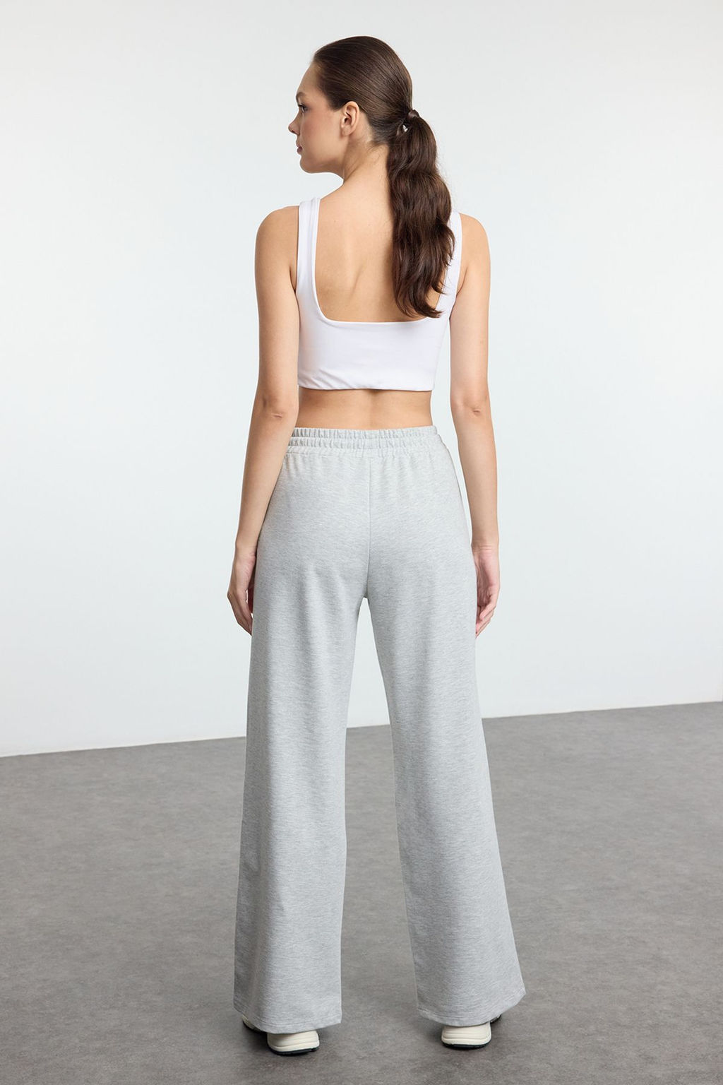 Gri Melanj Genis Paca Ince Orme Spor Esofman Alt? TWOAW22EA0053