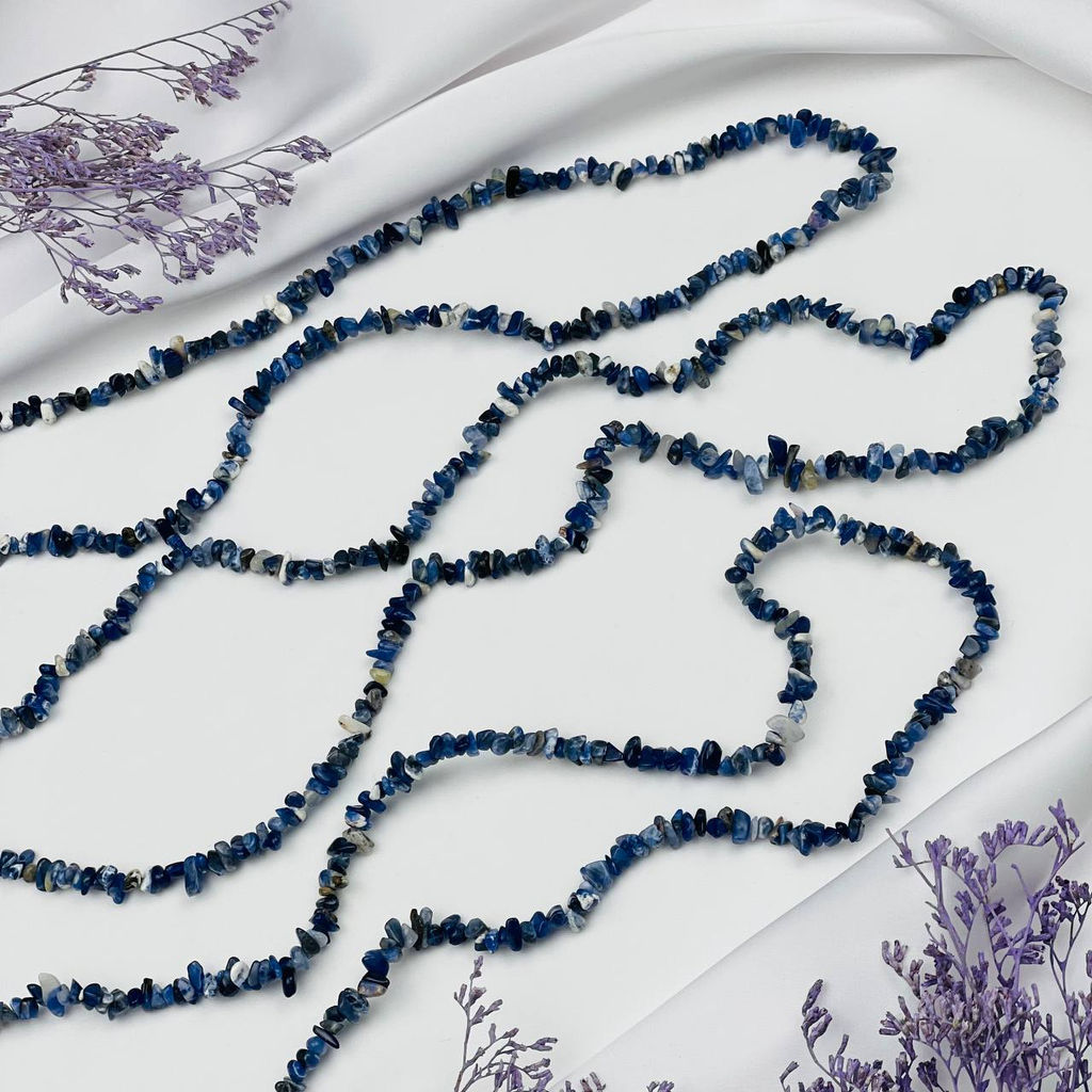 Бусины для украшений из Содалита крошка