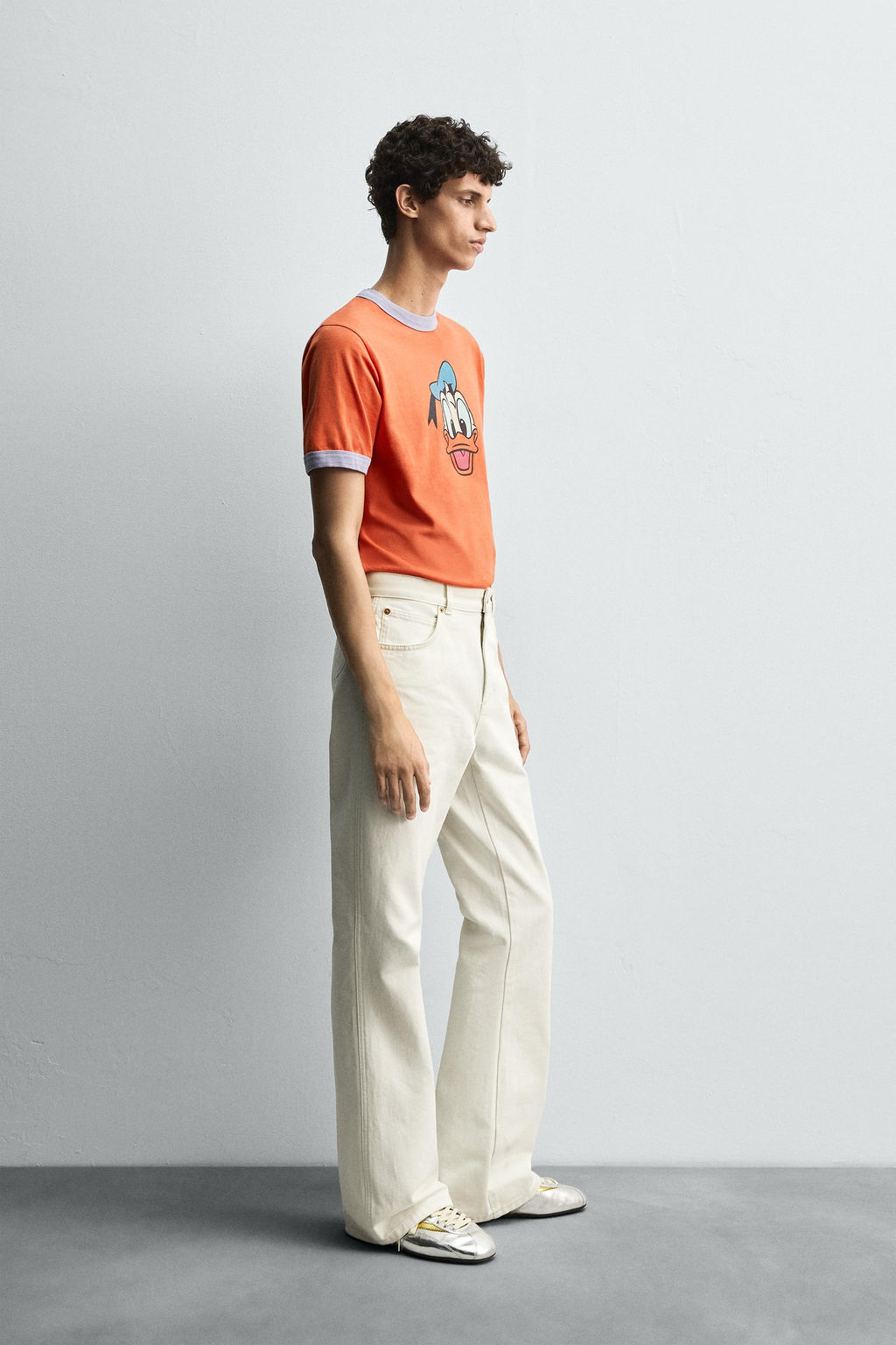 DONALD DUCK T-SHIRT HARRY LAMBERT FOR ZARA X DISNEY  фото 4