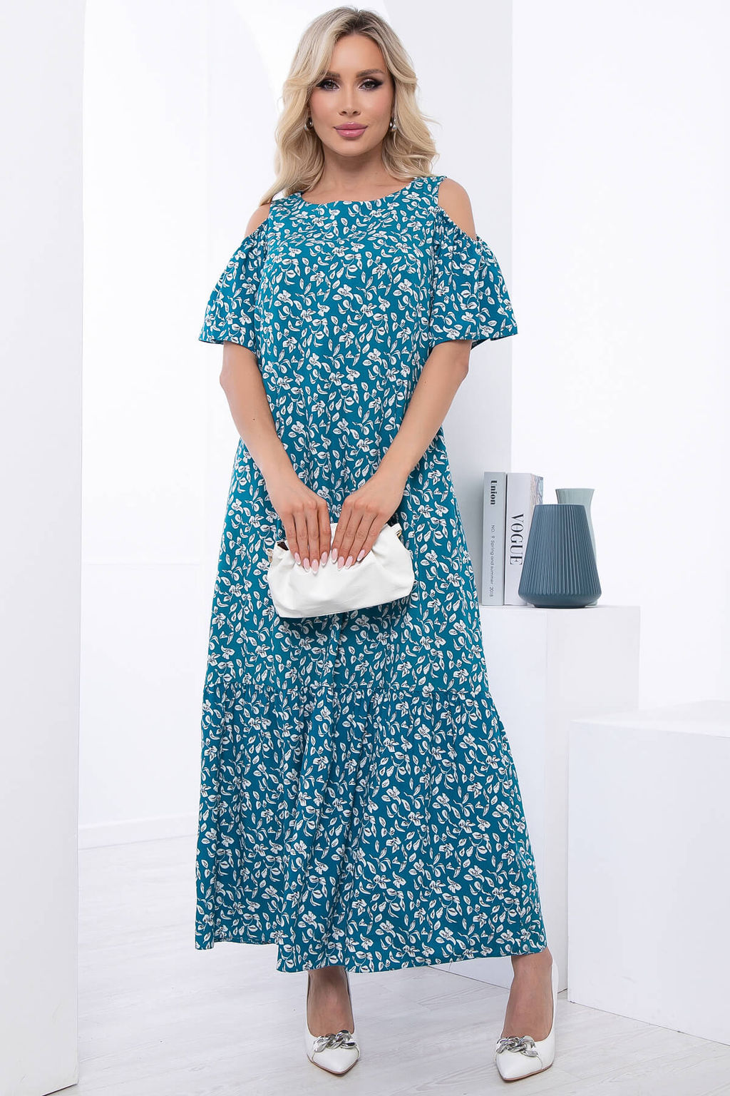 Платье Марианна (бирюза) П8855 - Lt collection фото 13