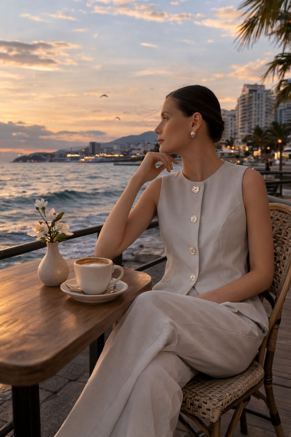 Жилет из льна 7011892 - SULTA фото 13