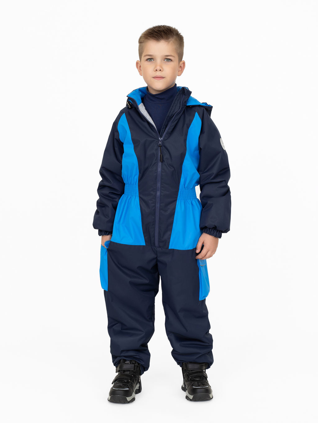 Комбинезон демисезонный голубой